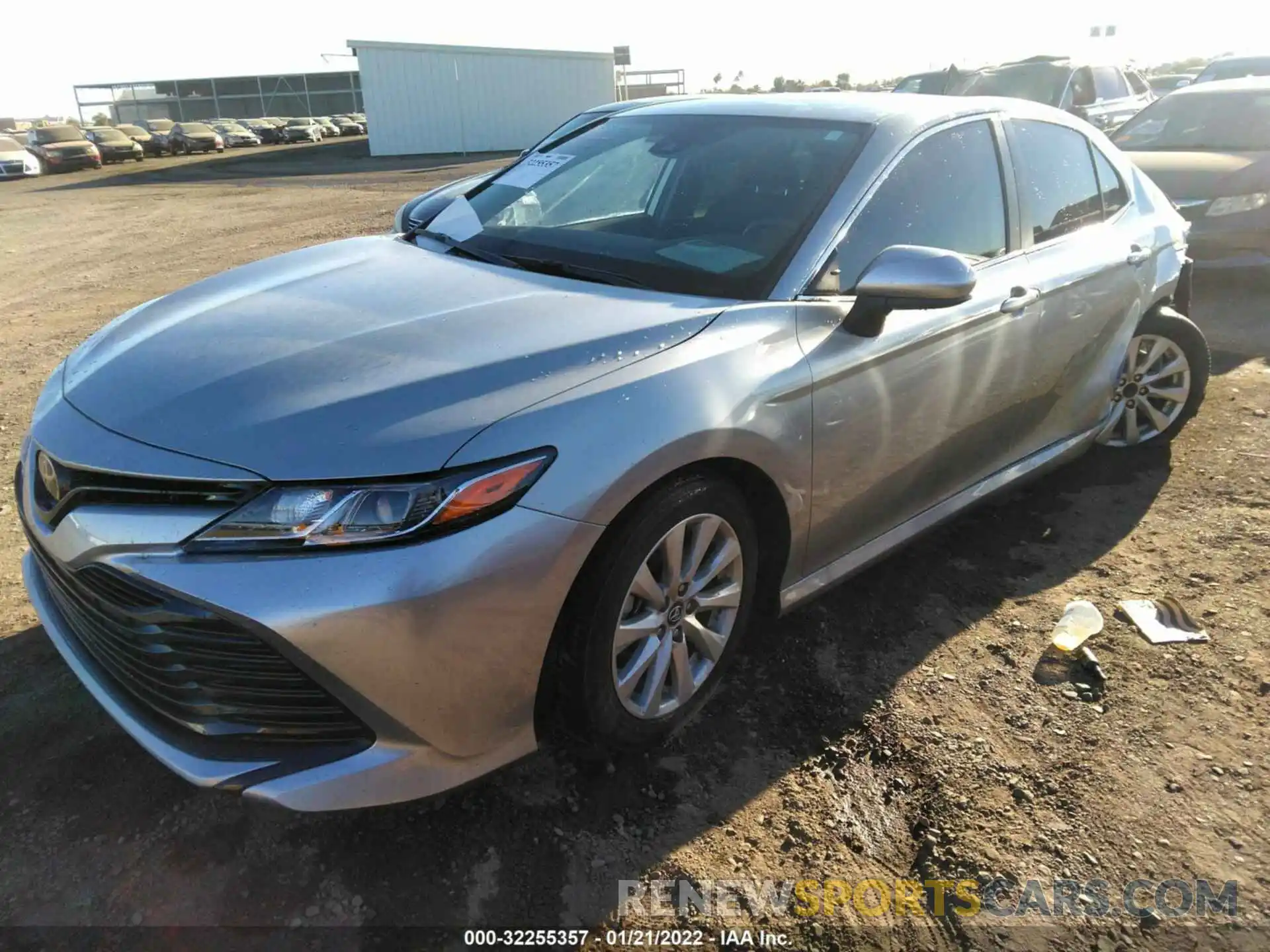 2 Photograph of a damaged car 4T1C11AK8LU937249 TOYOTA CAMRY 2020