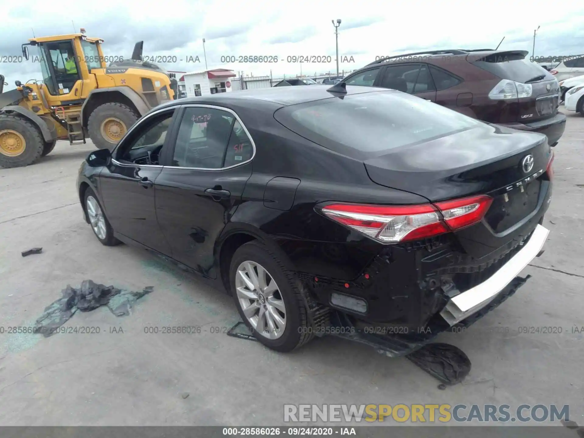 3 Photograph of a damaged car 4T1C11AK8LU938949 TOYOTA CAMRY 2020