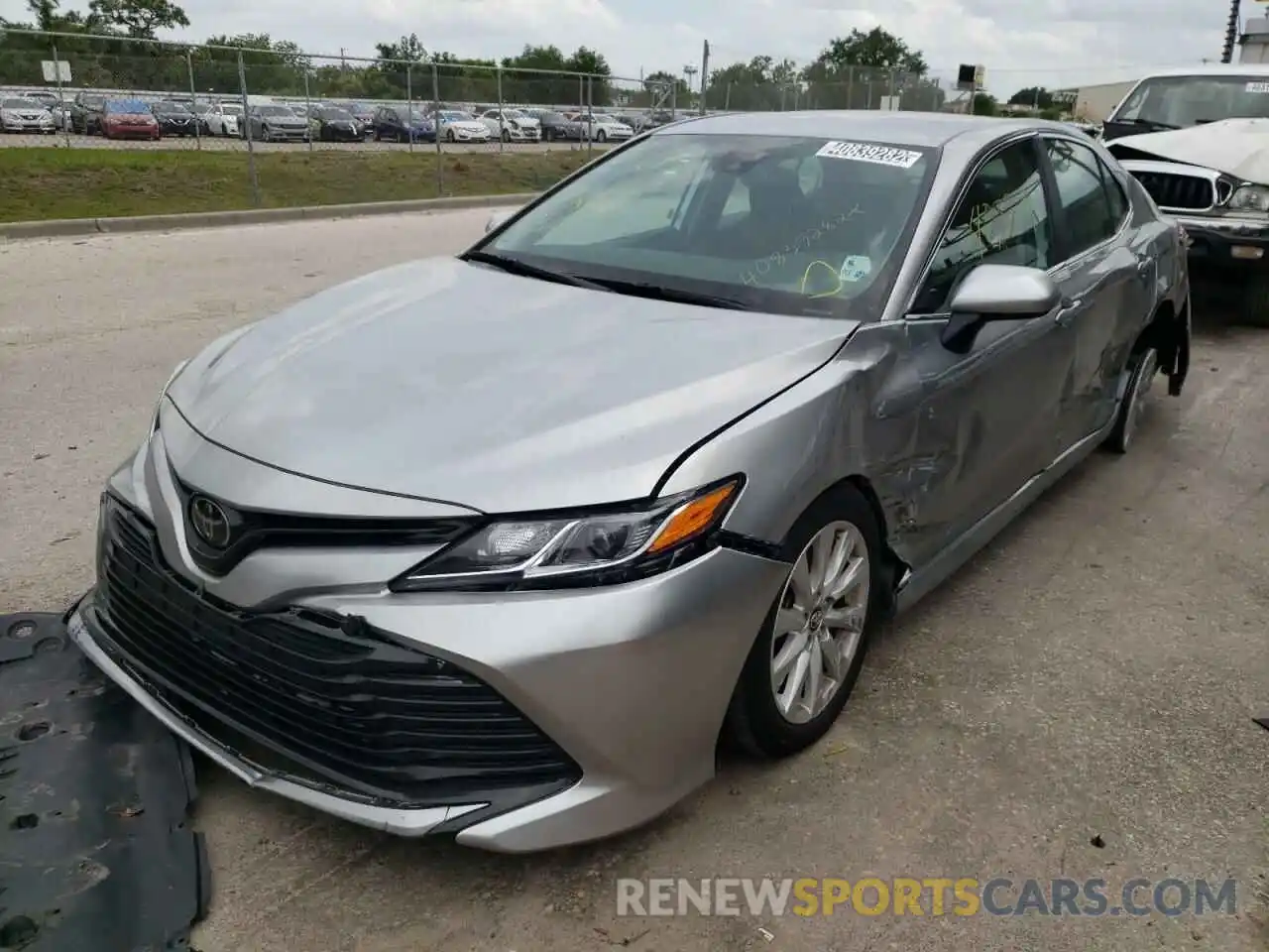 2 Photograph of a damaged car 4T1C11AK8LU940359 TOYOTA CAMRY 2020