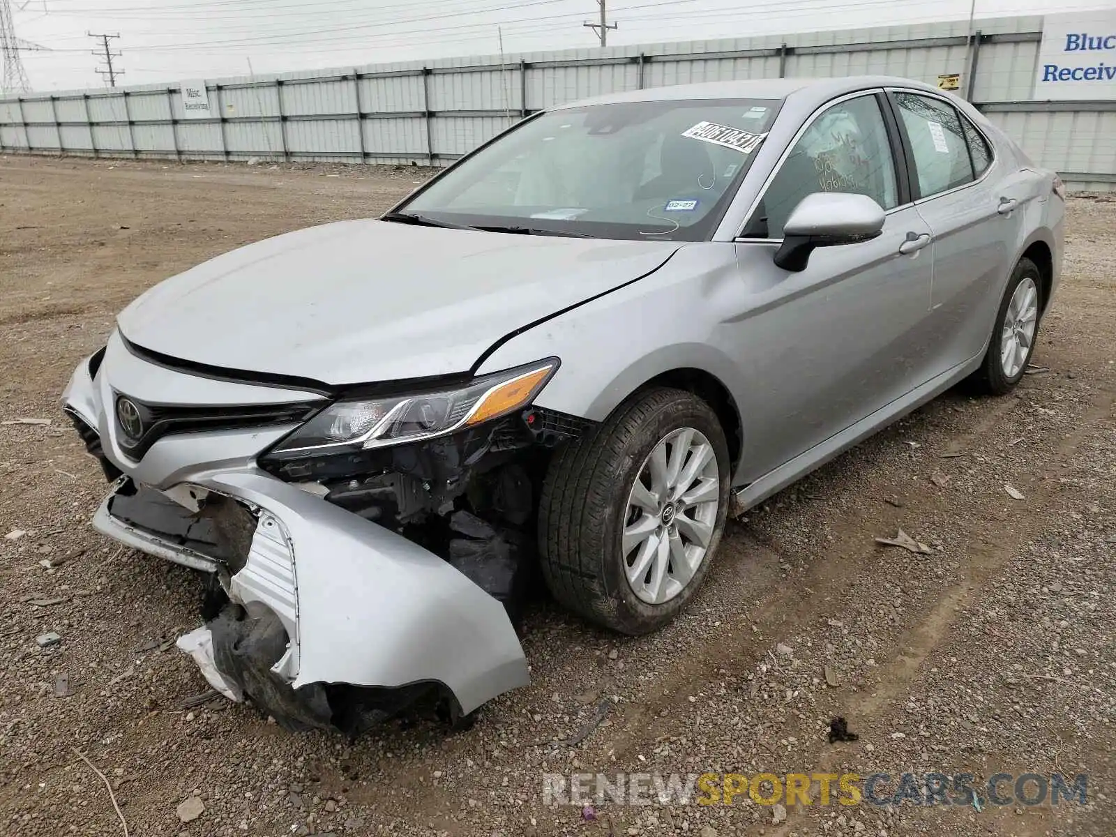 2 Photograph of a damaged car 4T1C11AK8LU940460 TOYOTA CAMRY 2020