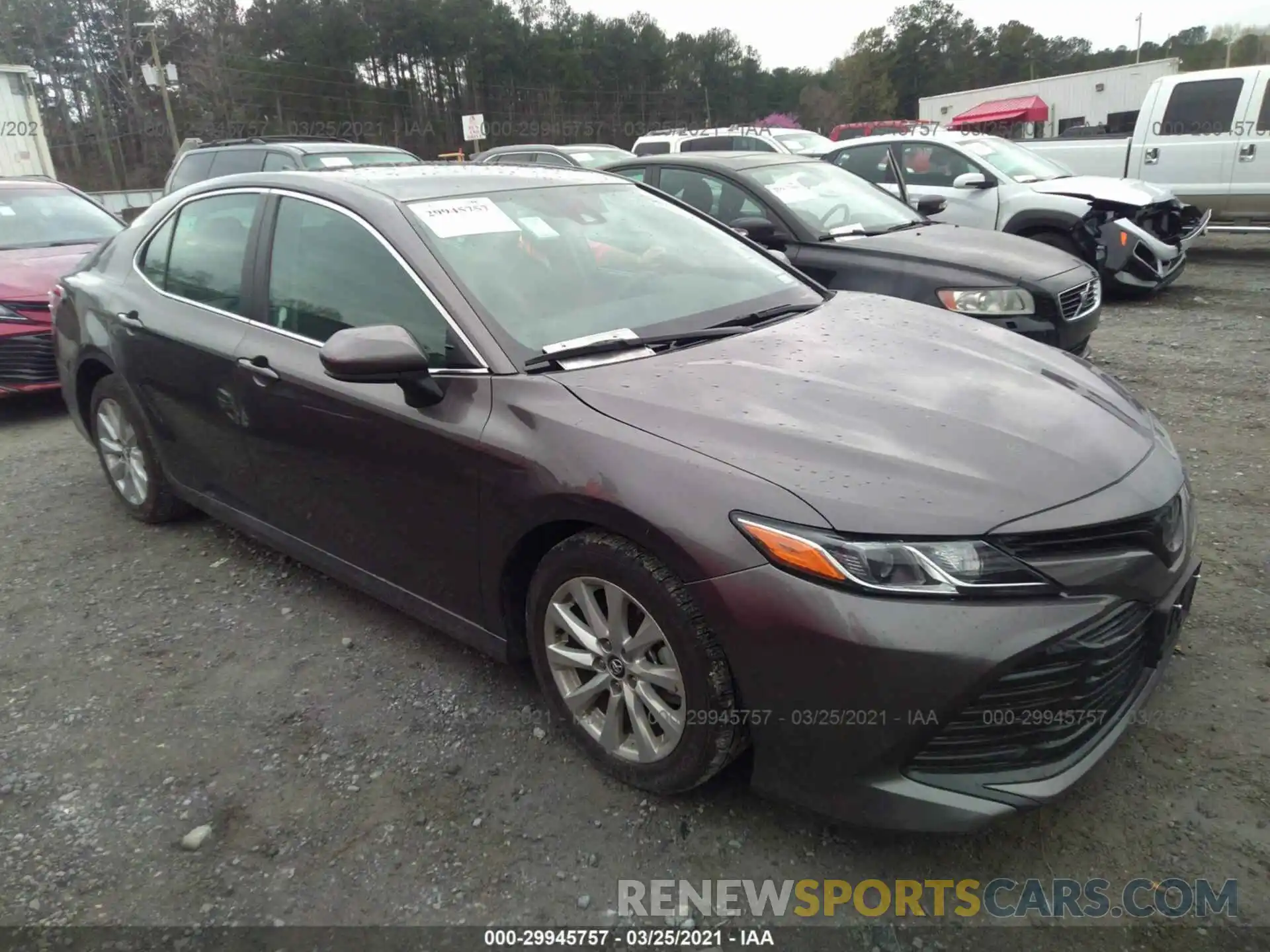 1 Photograph of a damaged car 4T1C11AK8LU944203 TOYOTA CAMRY 2020