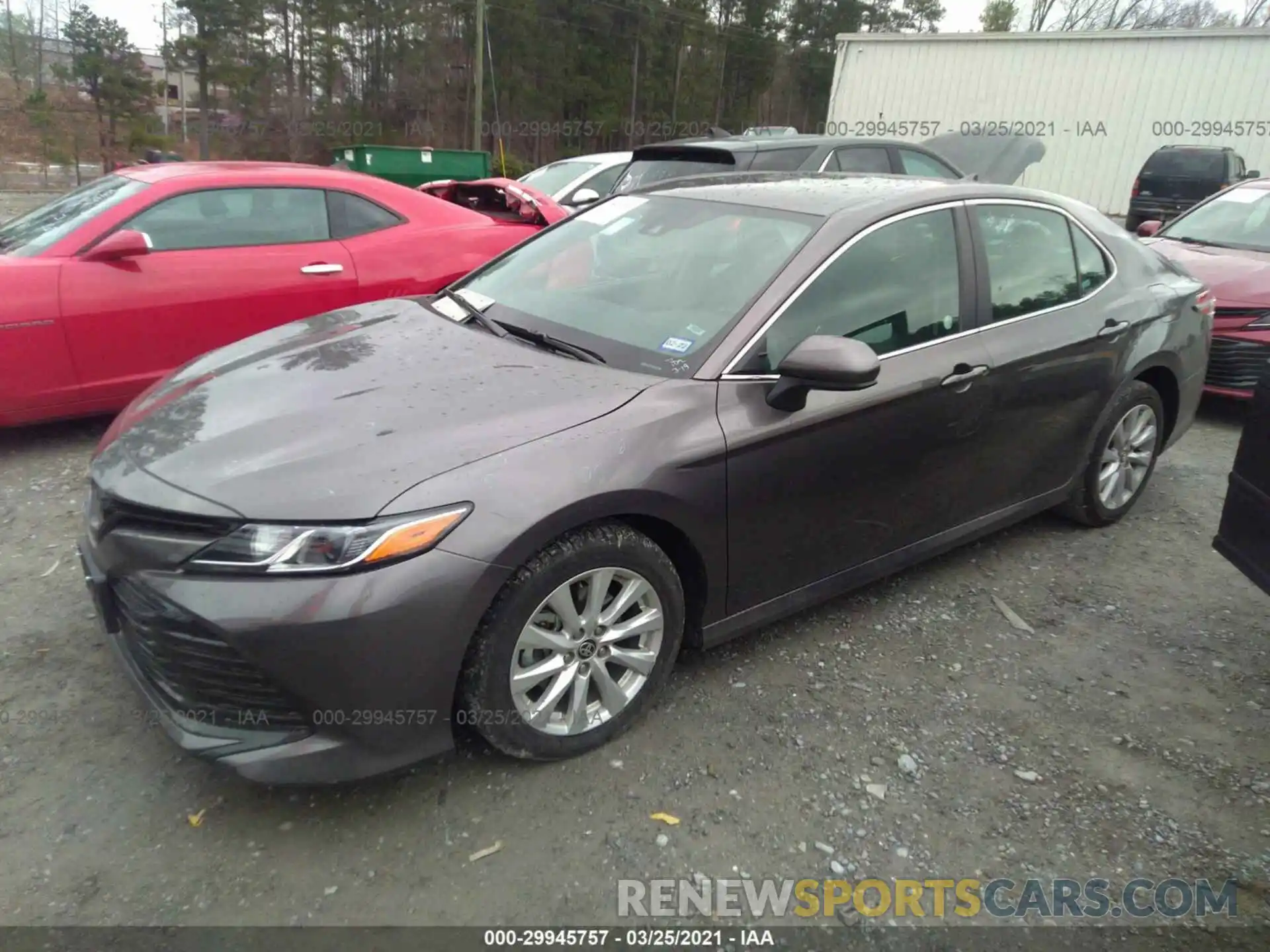 2 Photograph of a damaged car 4T1C11AK8LU944203 TOYOTA CAMRY 2020