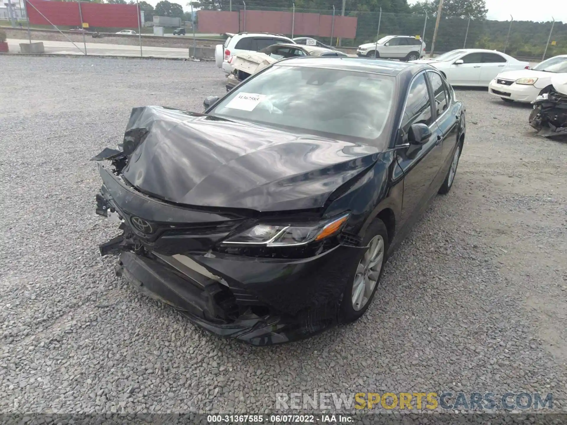 2 Photograph of a damaged car 4T1C11AK8LU950616 TOYOTA CAMRY 2020