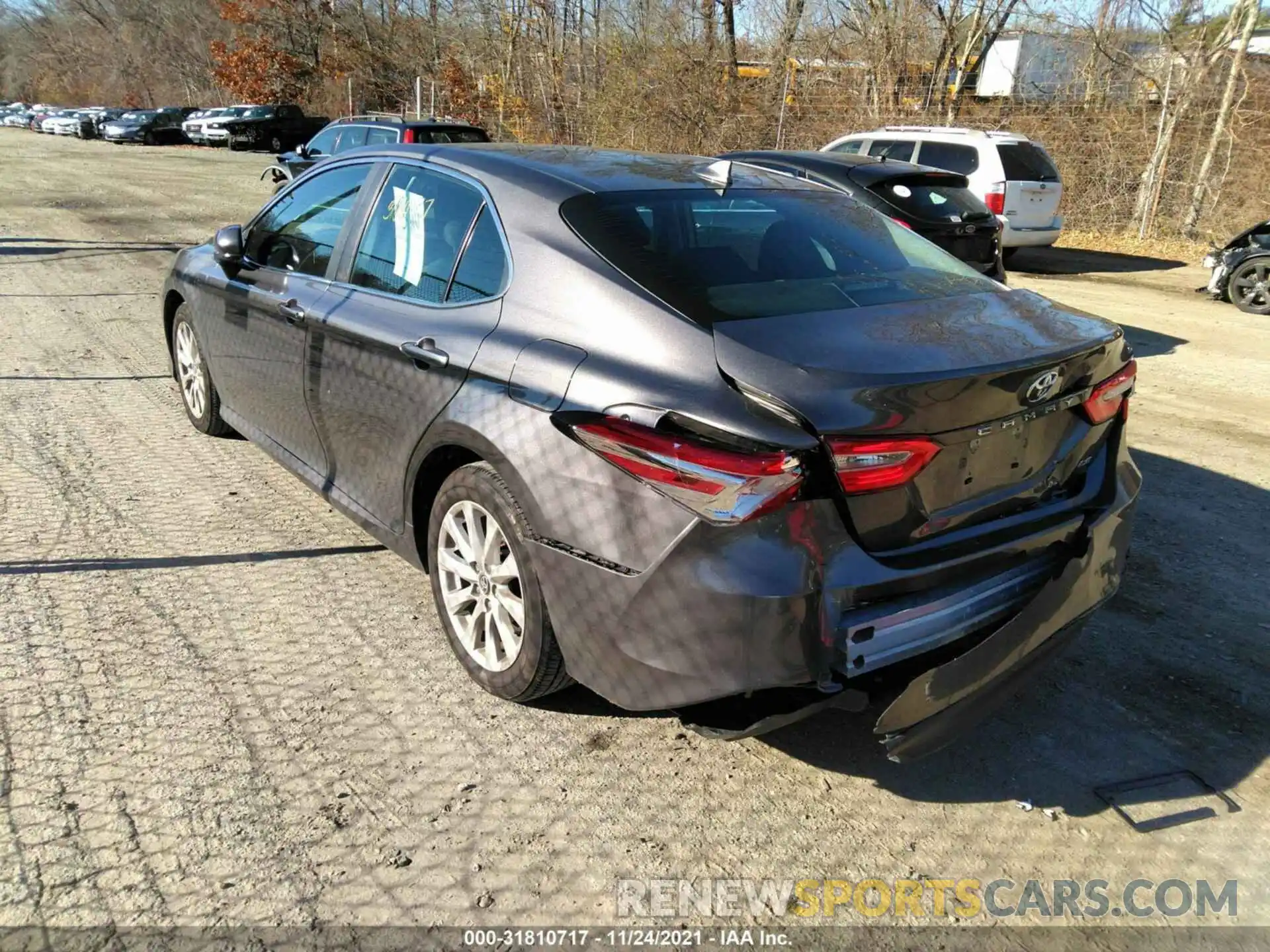 3 Photograph of a damaged car 4T1C11AK8LU958327 TOYOTA CAMRY 2020