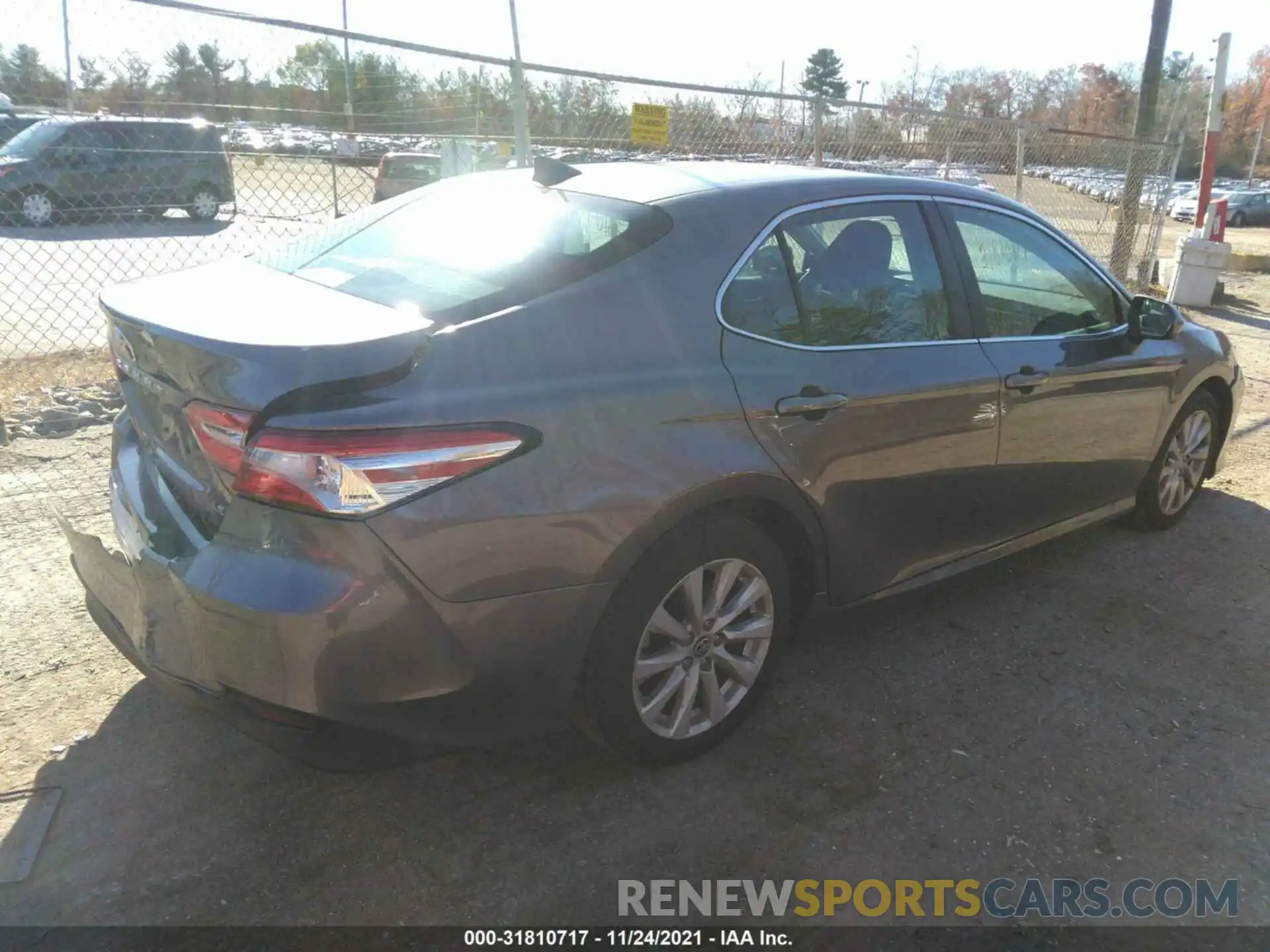 4 Photograph of a damaged car 4T1C11AK8LU958327 TOYOTA CAMRY 2020