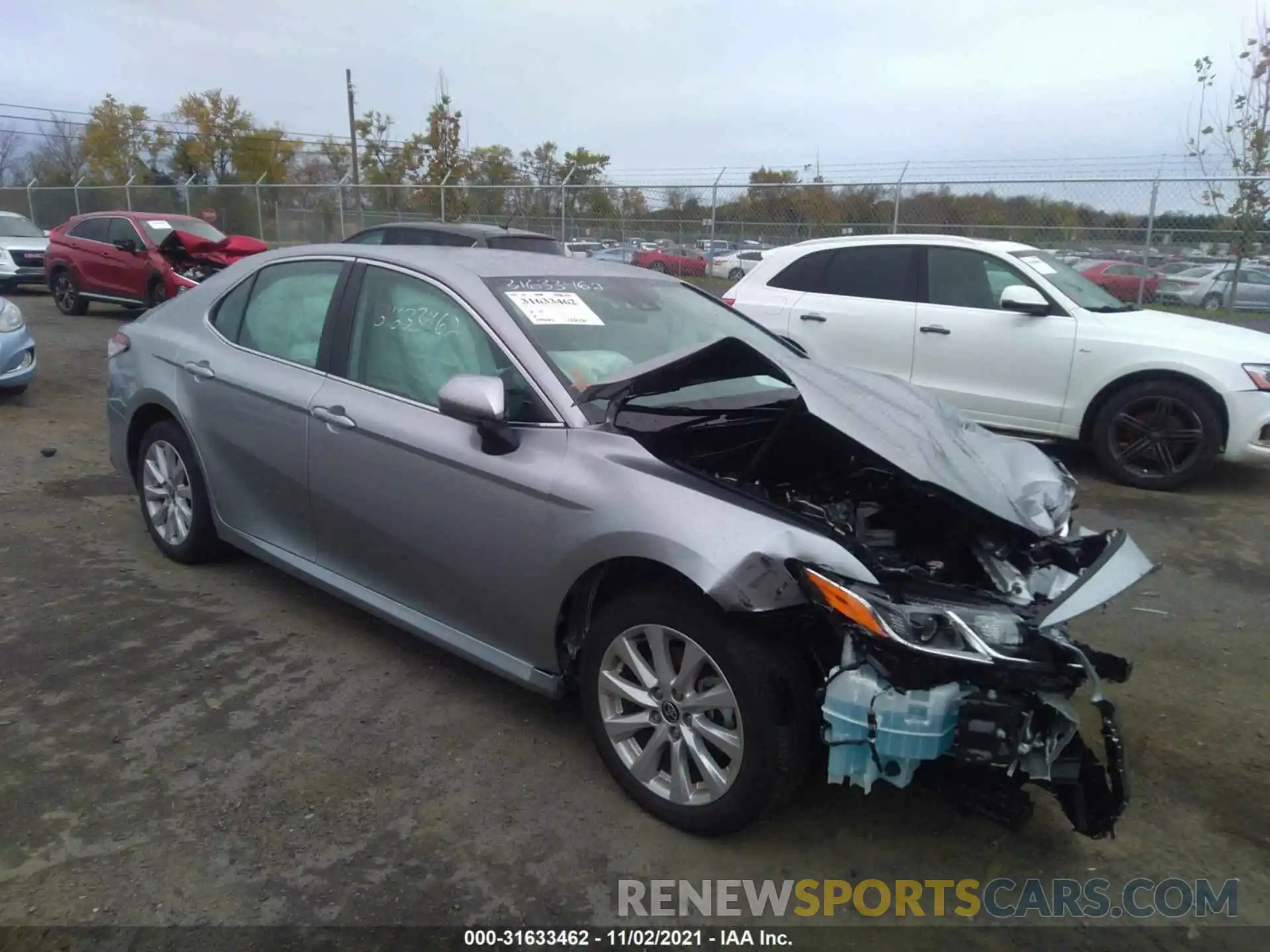 1 Photograph of a damaged car 4T1C11AK8LU972972 TOYOTA CAMRY 2020