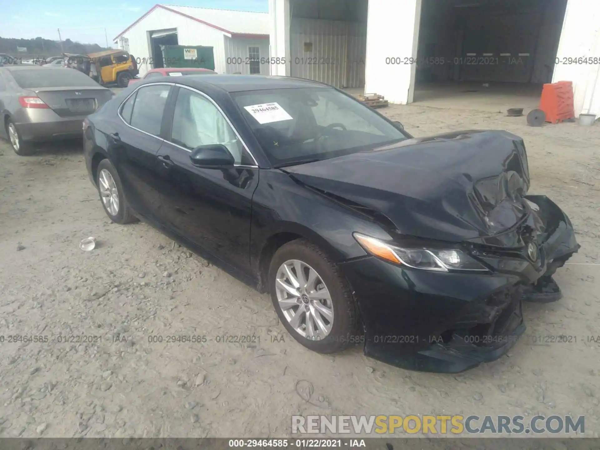 1 Photograph of a damaged car 4T1C11AK8LU977508 TOYOTA CAMRY 2020