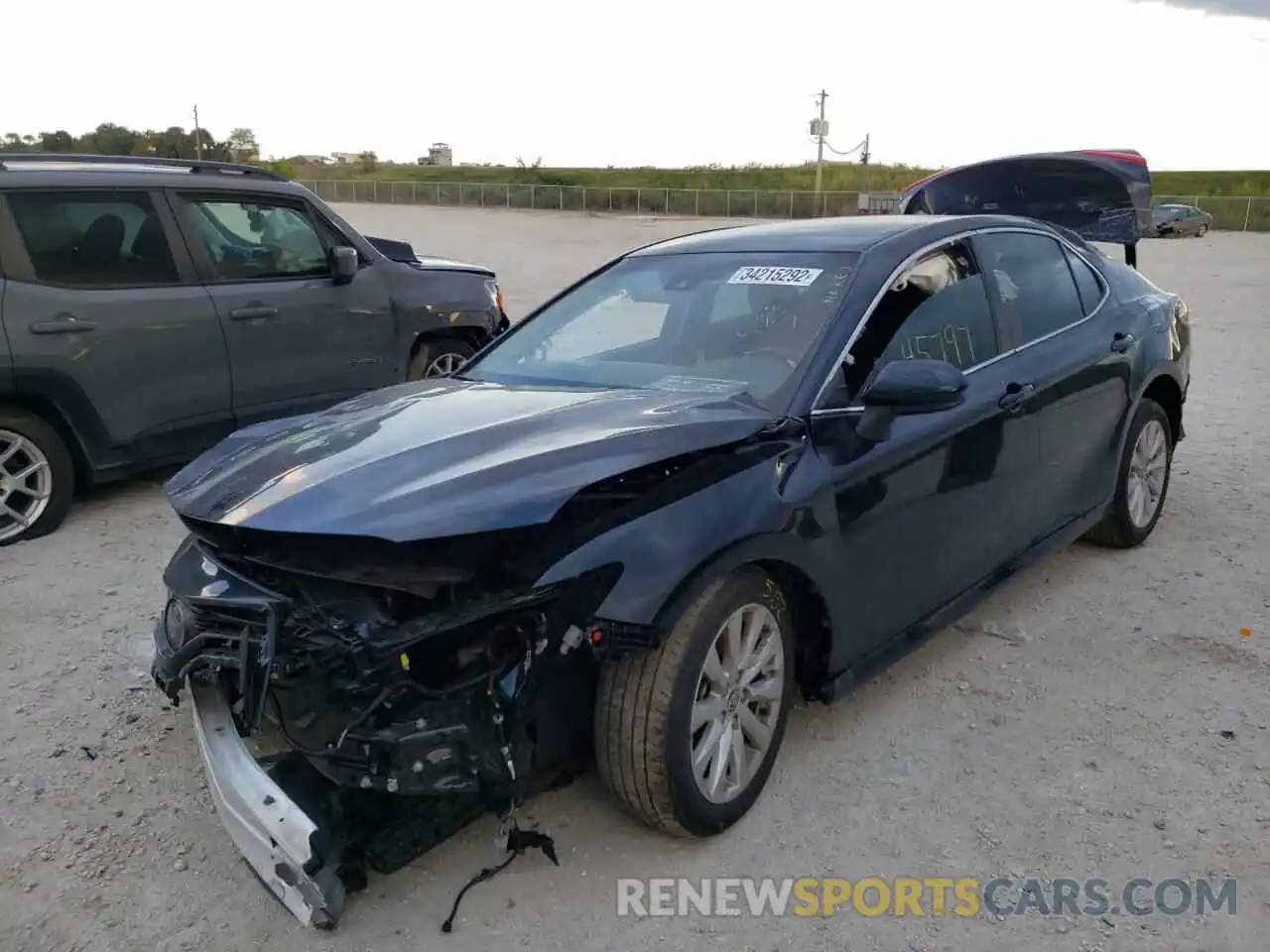 2 Photograph of a damaged car 4T1C11AK8LU978903 TOYOTA CAMRY 2020