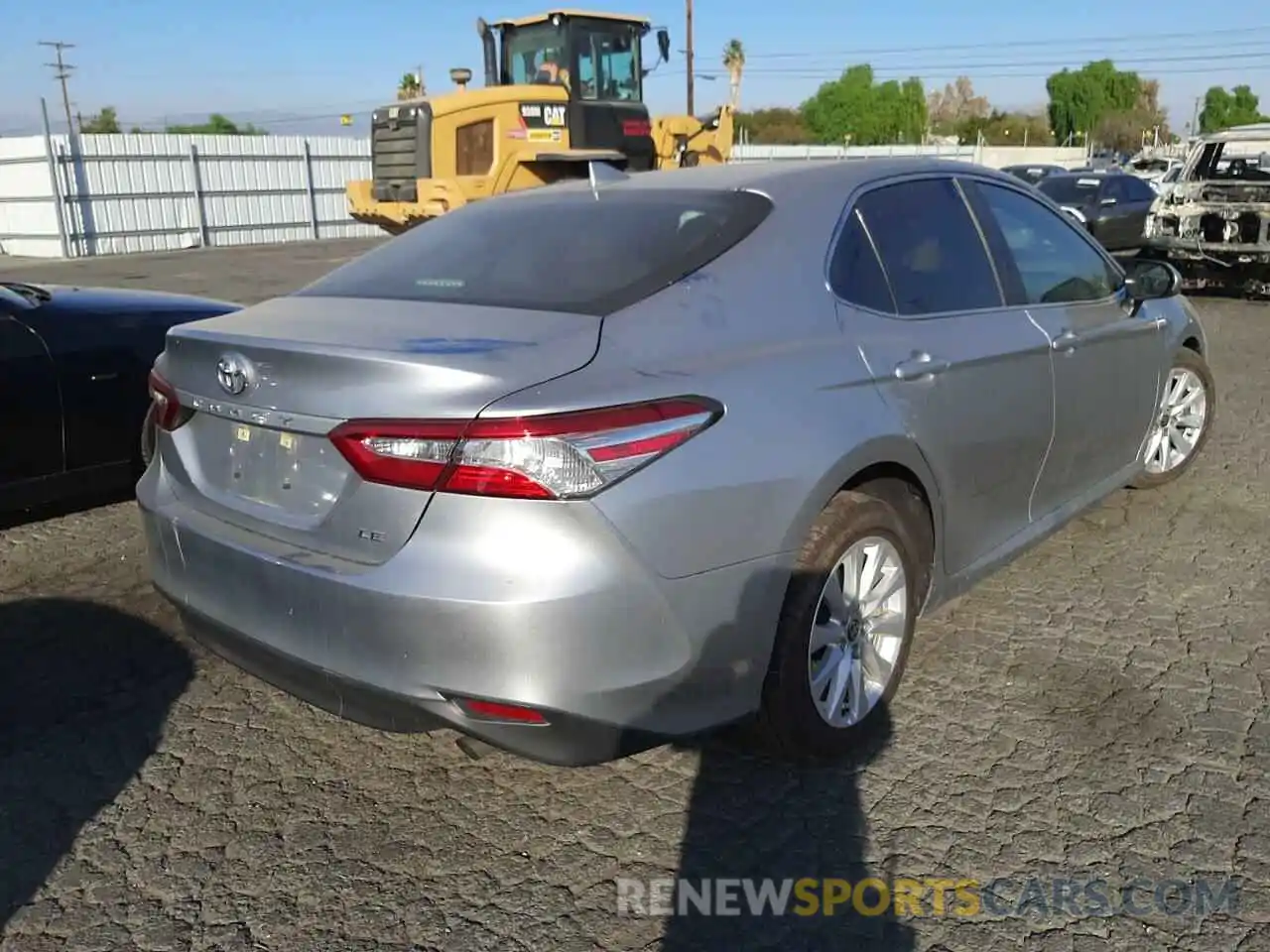 4 Photograph of a damaged car 4T1C11AK8LU981557 TOYOTA CAMRY 2020