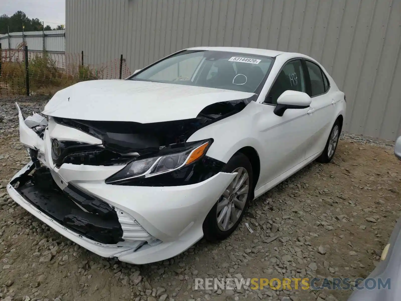 2 Photograph of a damaged car 4T1C11AK8LU982370 TOYOTA CAMRY 2020