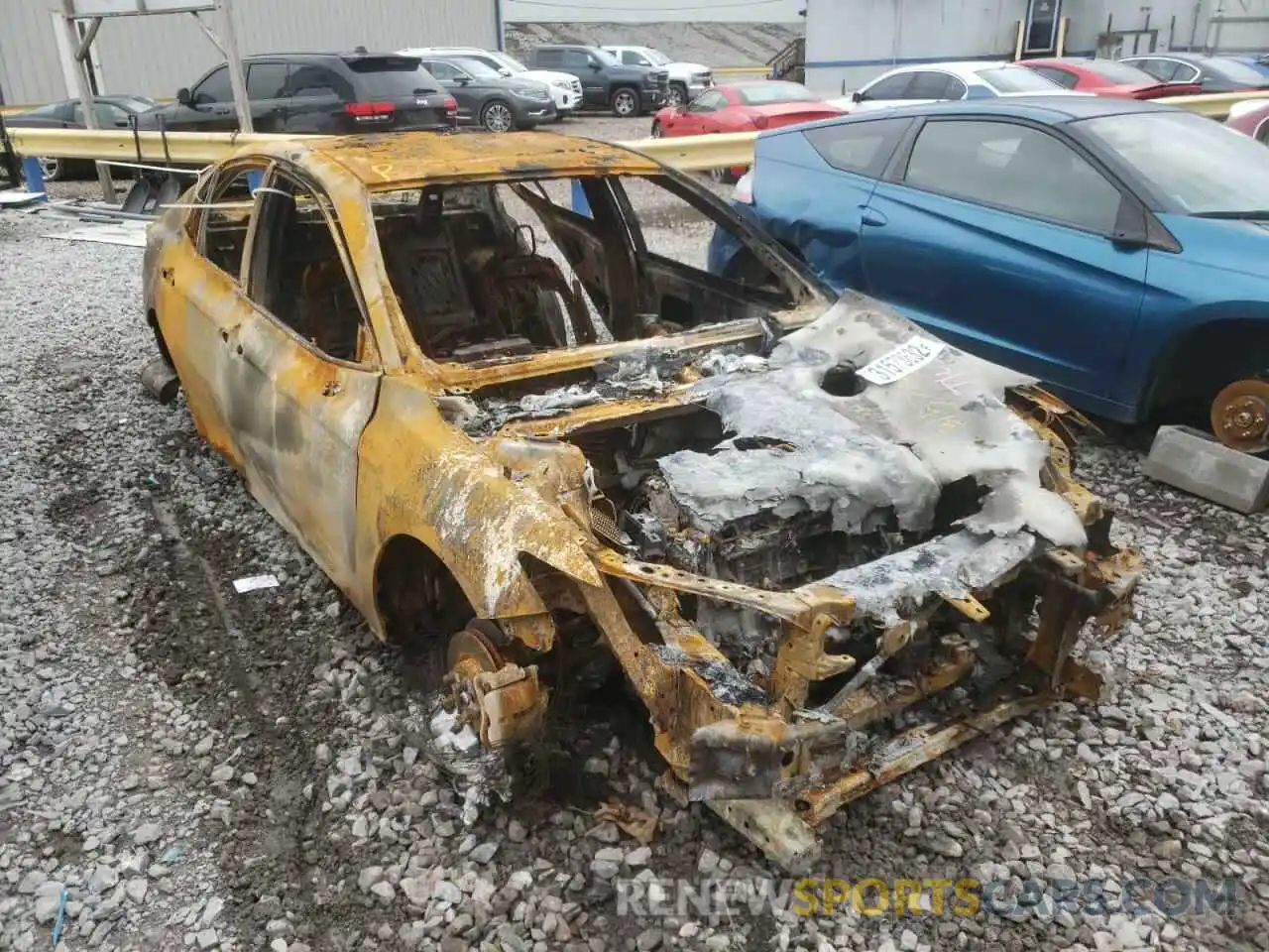 1 Photograph of a damaged car 4T1C11AK8LU988623 TOYOTA CAMRY 2020