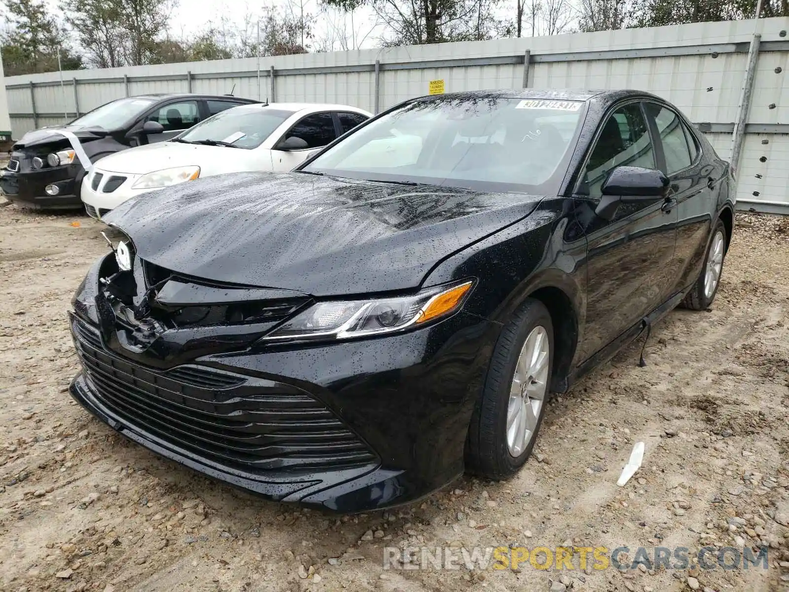 2 Photograph of a damaged car 4T1C11AK9LU307983 TOYOTA CAMRY 2020