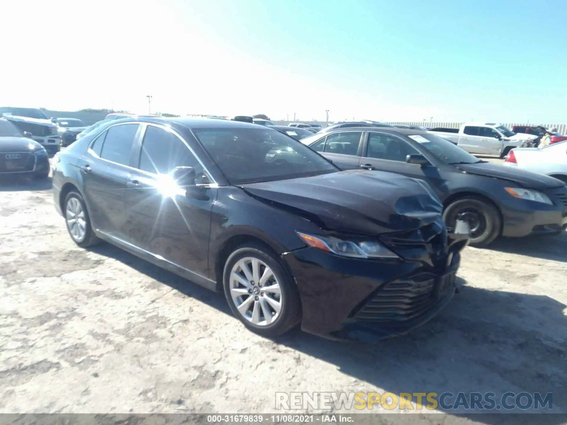 1 Photograph of a damaged car 4T1C11AK9LU326873 TOYOTA CAMRY 2020