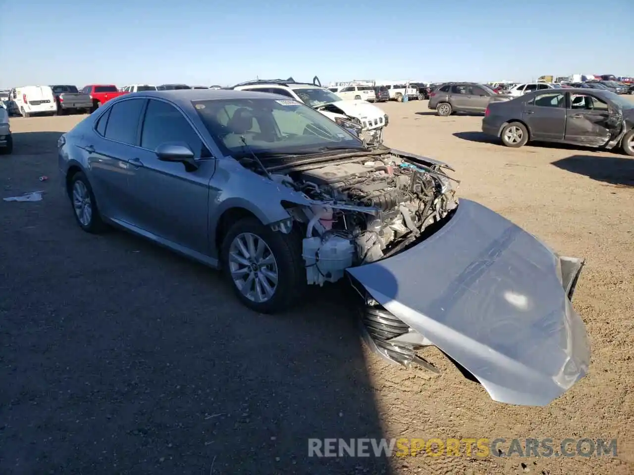 1 Photograph of a damaged car 4T1C11AK9LU327778 TOYOTA CAMRY 2020