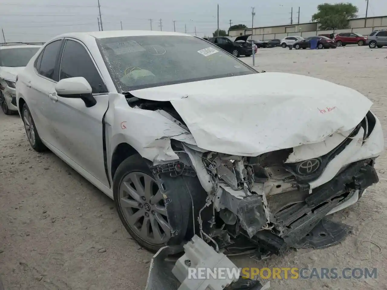 1 Photograph of a damaged car 4T1C11AK9LU332429 TOYOTA CAMRY 2020