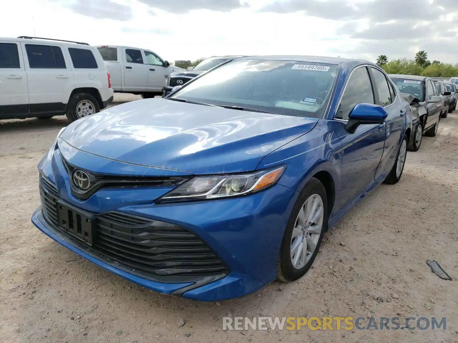 2 Photograph of a damaged car 4T1C11AK9LU336318 TOYOTA CAMRY 2020