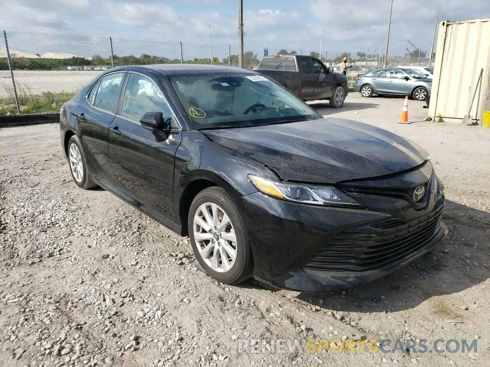 1 Photograph of a damaged car 4T1C11AK9LU338439 TOYOTA CAMRY 2020