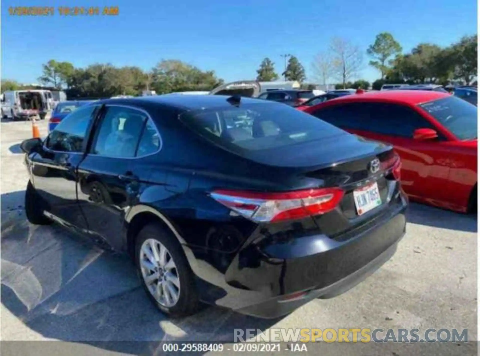 3 Photograph of a damaged car 4T1C11AK9LU339204 TOYOTA CAMRY 2020