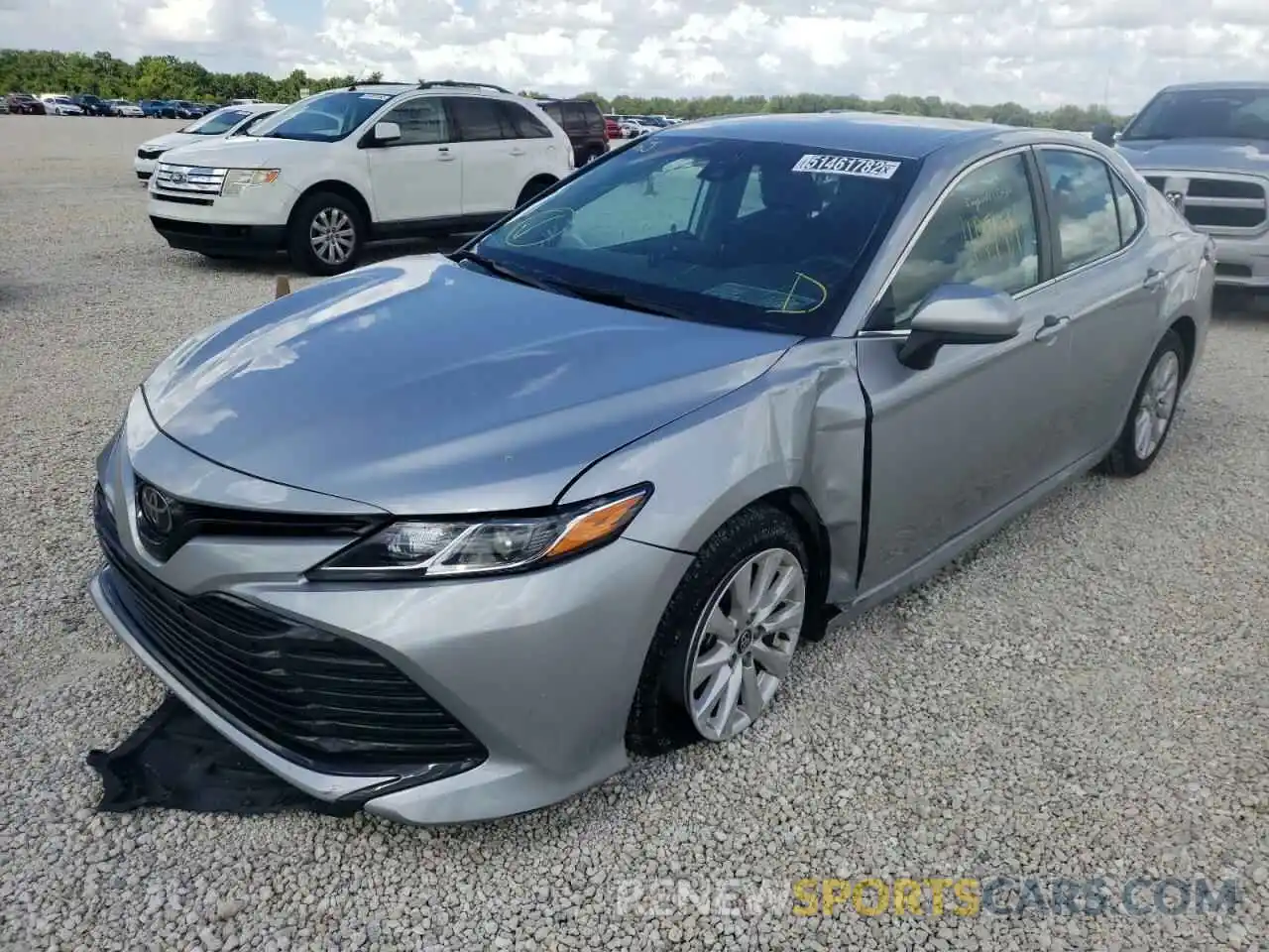 2 Photograph of a damaged car 4T1C11AK9LU342202 TOYOTA CAMRY 2020