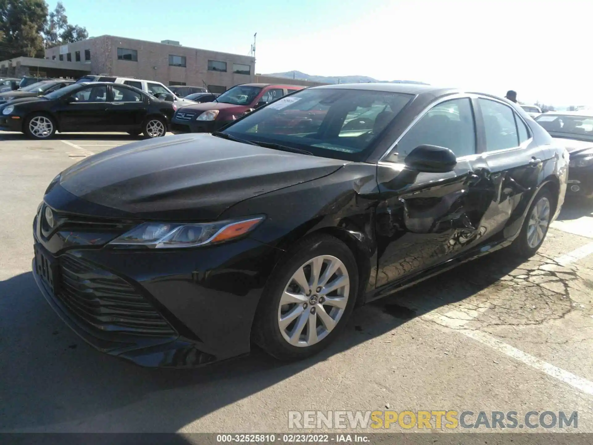 2 Photograph of a damaged car 4T1C11AK9LU342281 TOYOTA CAMRY 2020