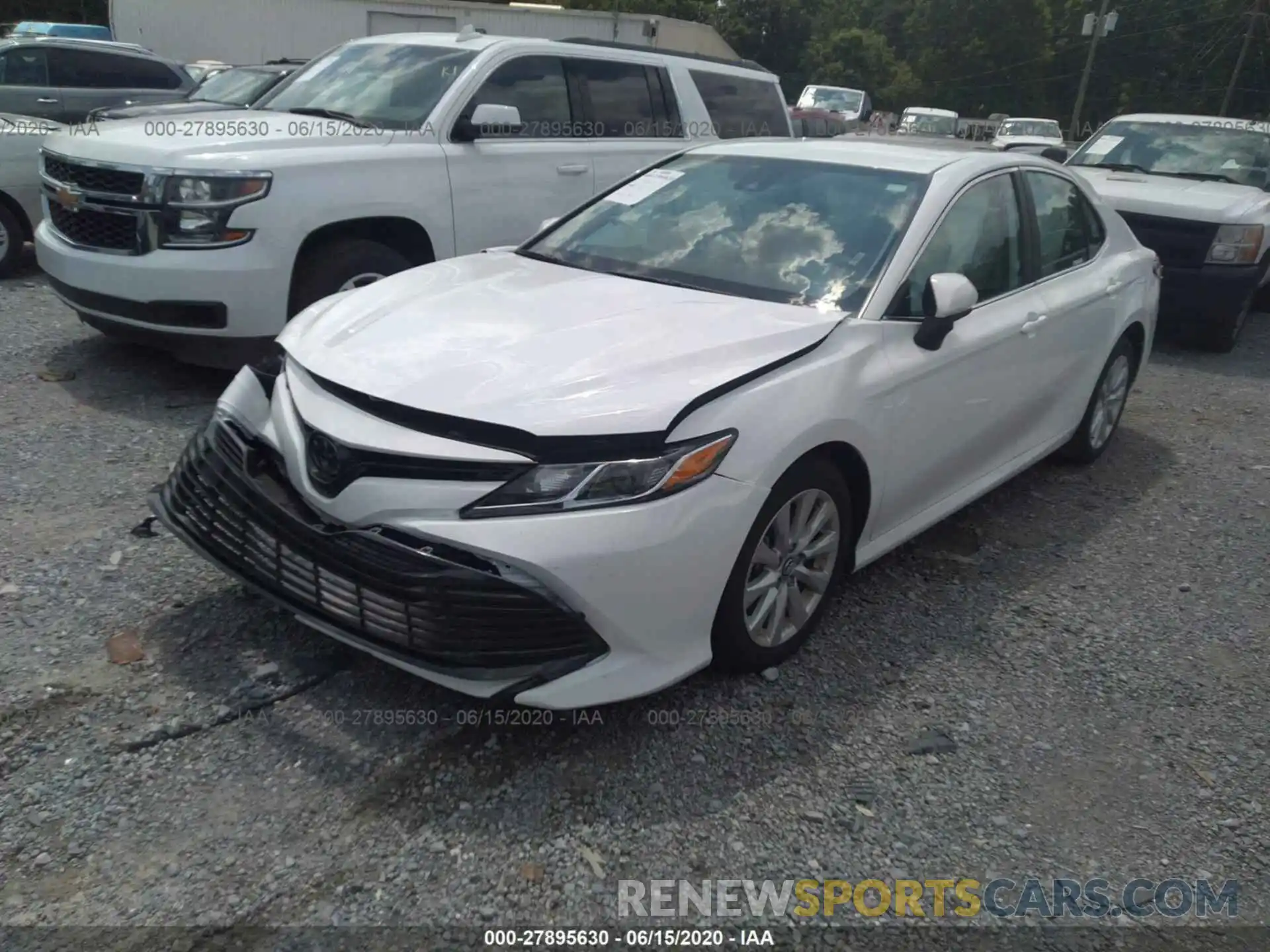 2 Photograph of a damaged car 4T1C11AK9LU342720 TOYOTA CAMRY 2020