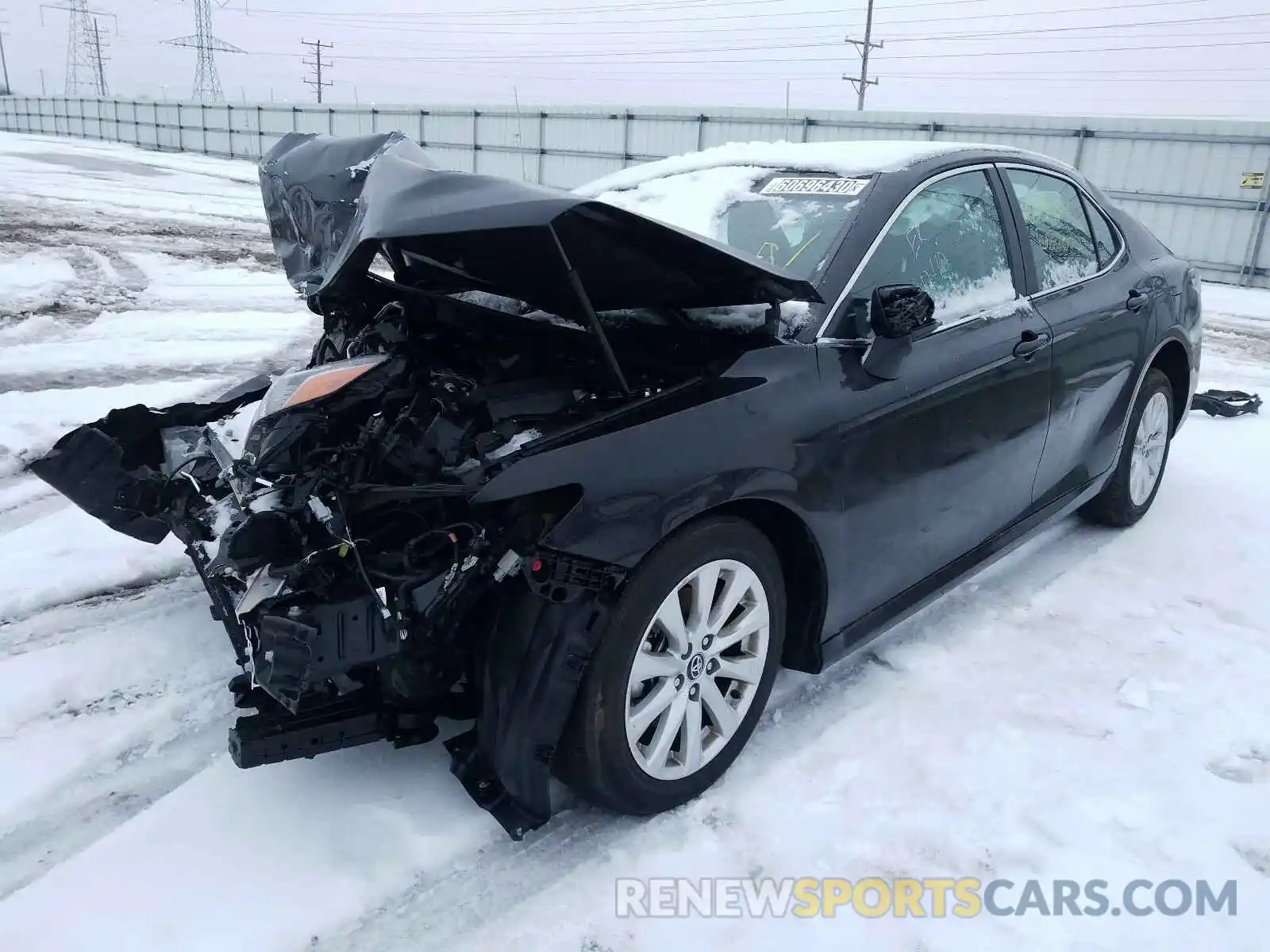 2 Photograph of a damaged car 4T1C11AK9LU345049 TOYOTA CAMRY 2020