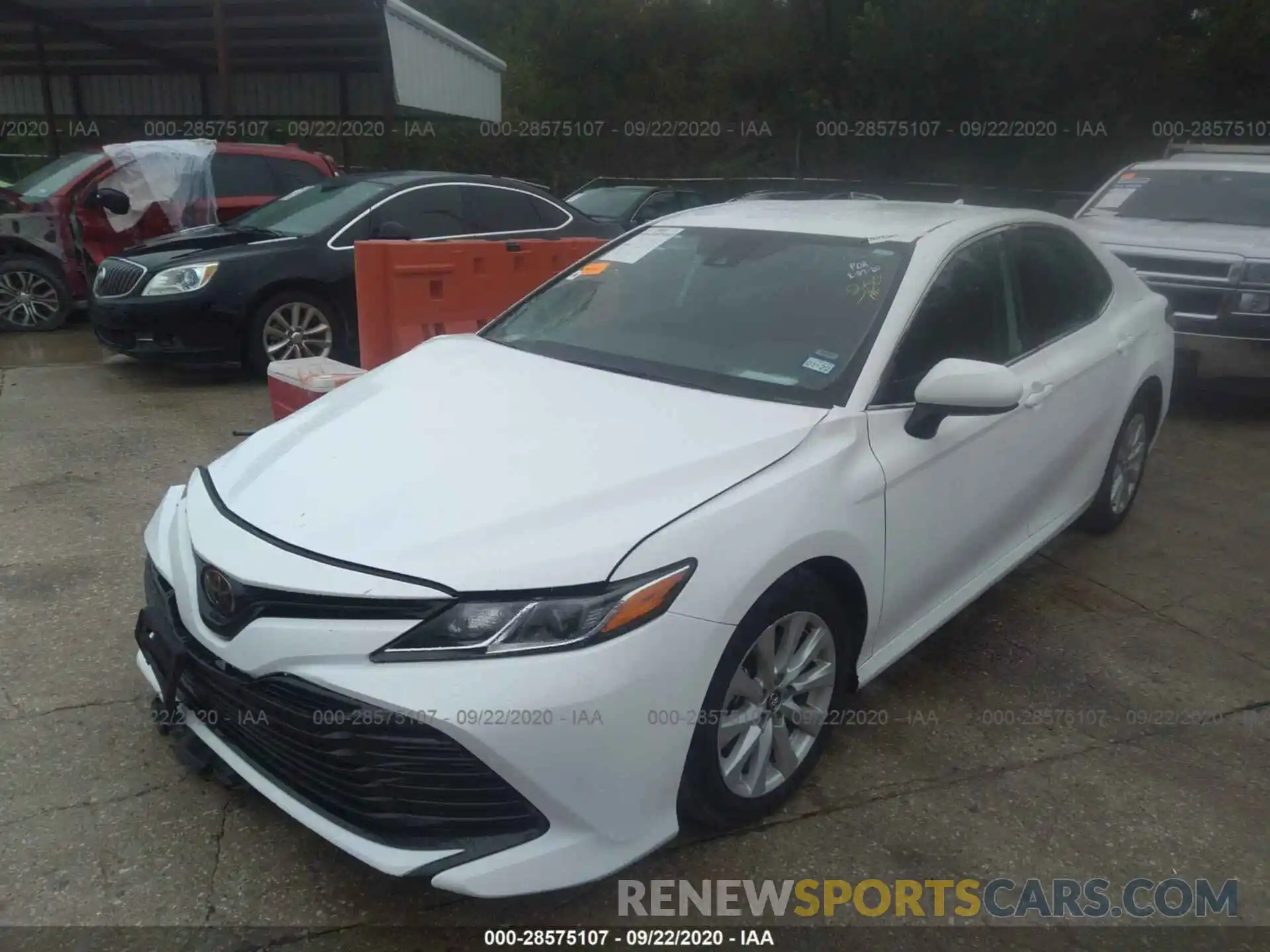 2 Photograph of a damaged car 4T1C11AK9LU346010 TOYOTA CAMRY 2020