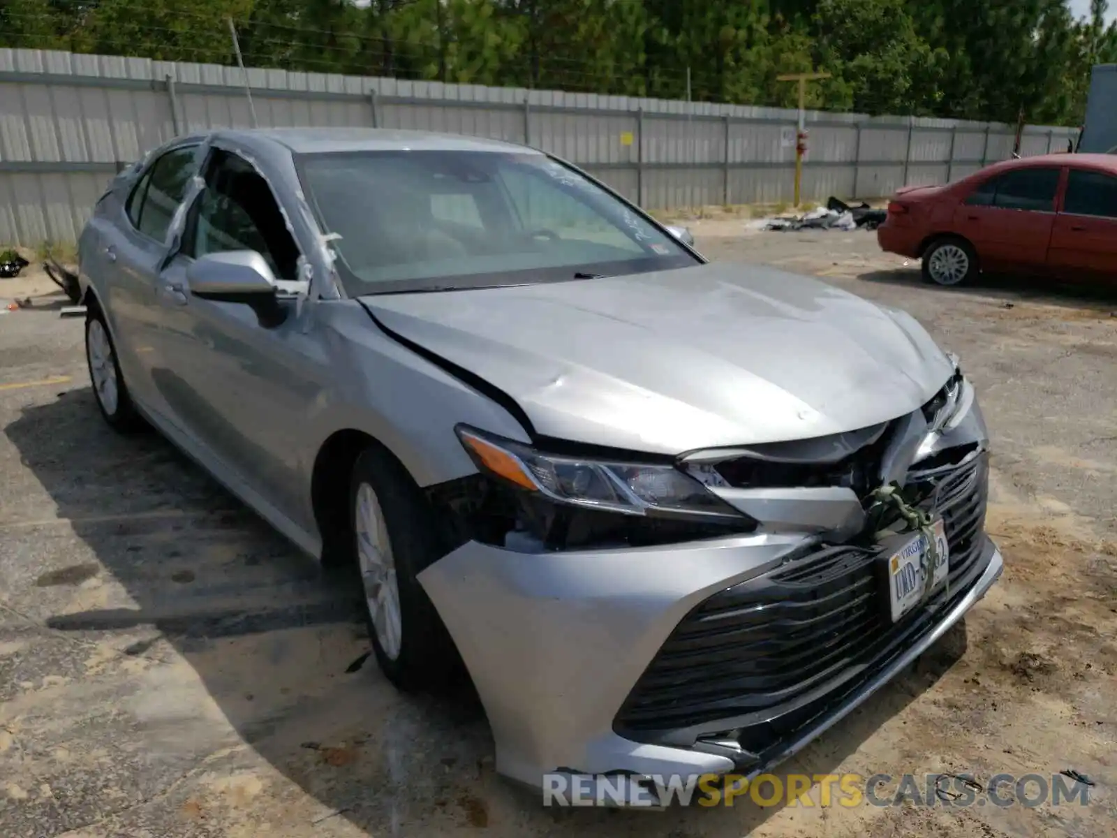 1 Photograph of a damaged car 4T1C11AK9LU346847 TOYOTA CAMRY 2020