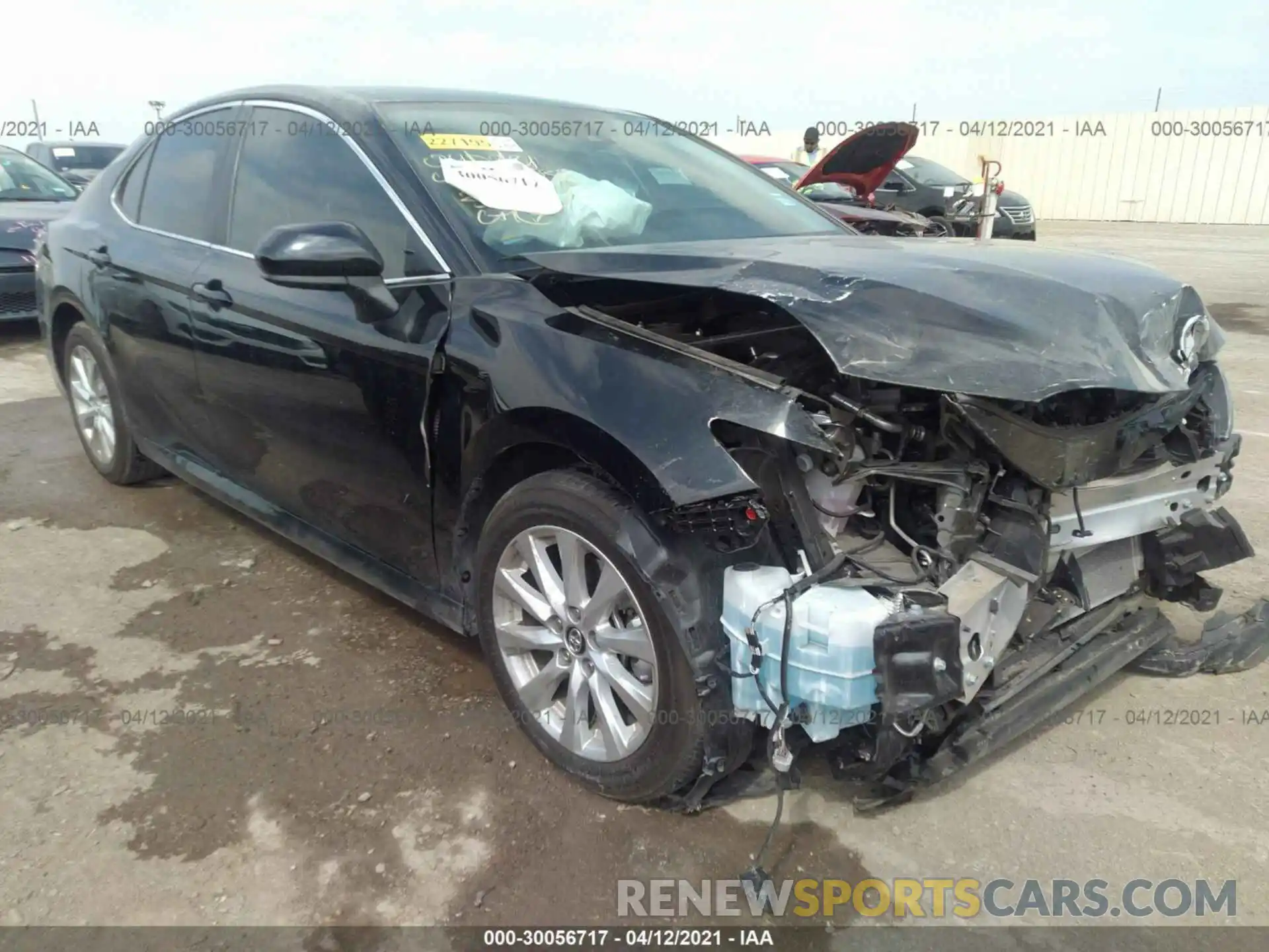 1 Photograph of a damaged car 4T1C11AK9LU349411 TOYOTA CAMRY 2020