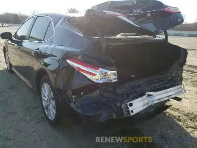 3 Photograph of a damaged car 4T1C11AK9LU354298 TOYOTA CAMRY 2020