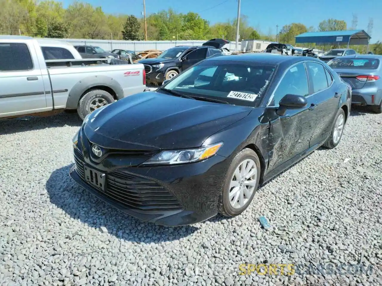 2 Photograph of a damaged car 4T1C11AK9LU356682 TOYOTA CAMRY 2020