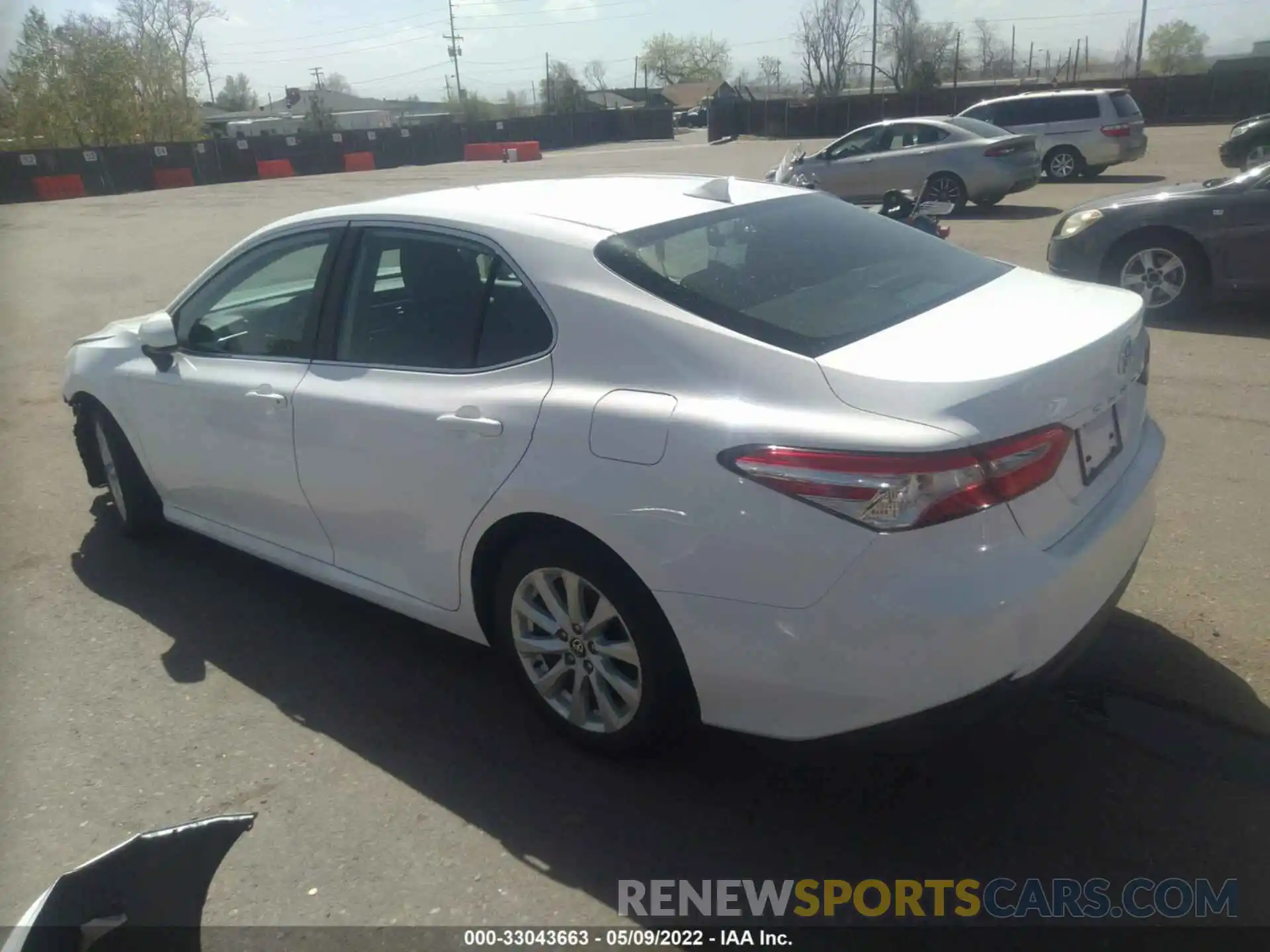 3 Photograph of a damaged car 4T1C11AK9LU358027 TOYOTA CAMRY 2020