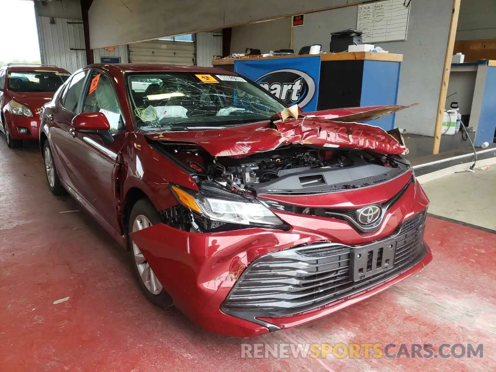 1 Photograph of a damaged car 4T1C11AK9LU359579 TOYOTA CAMRY 2020