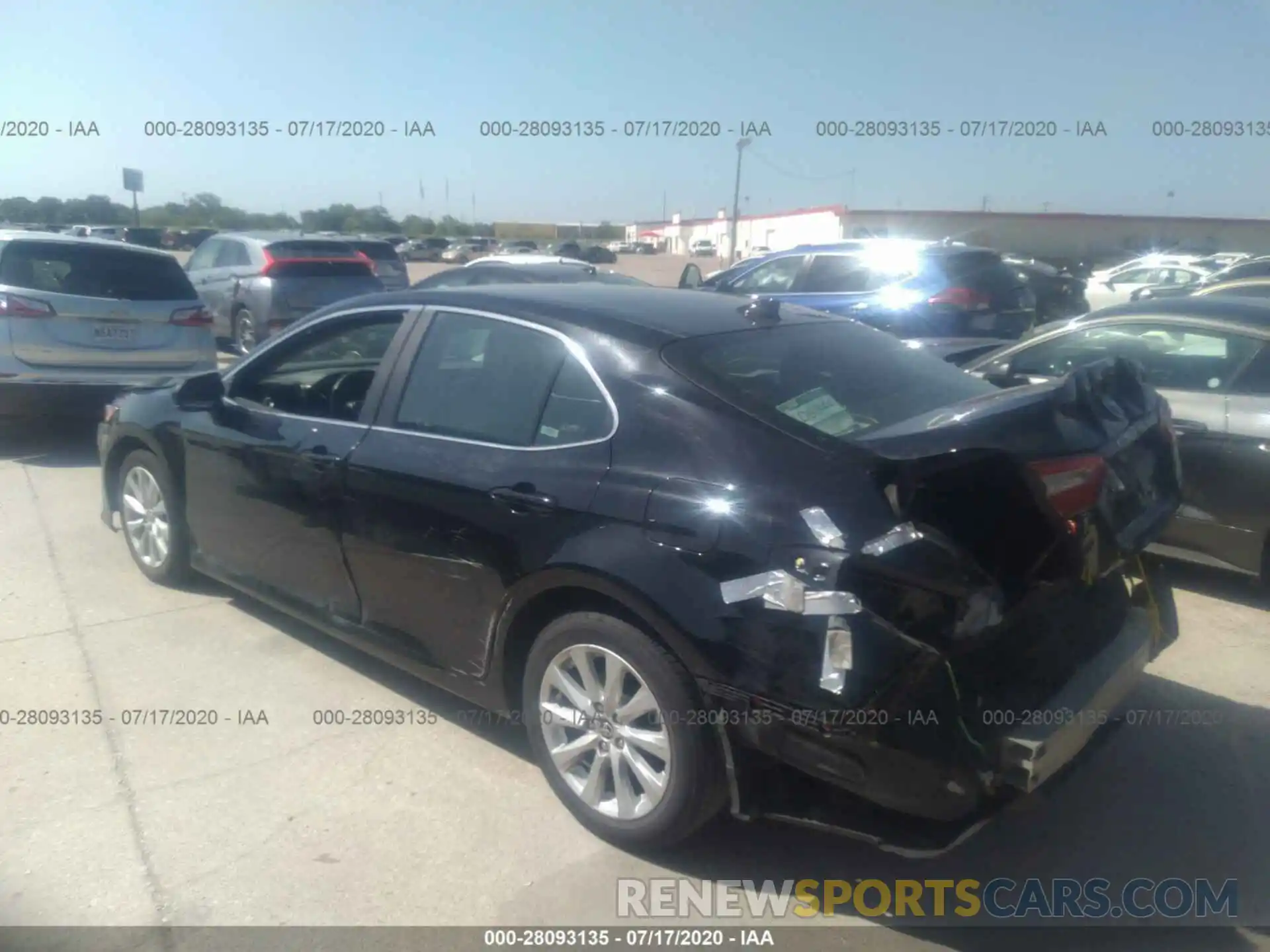 3 Photograph of a damaged car 4T1C11AK9LU362305 TOYOTA CAMRY 2020