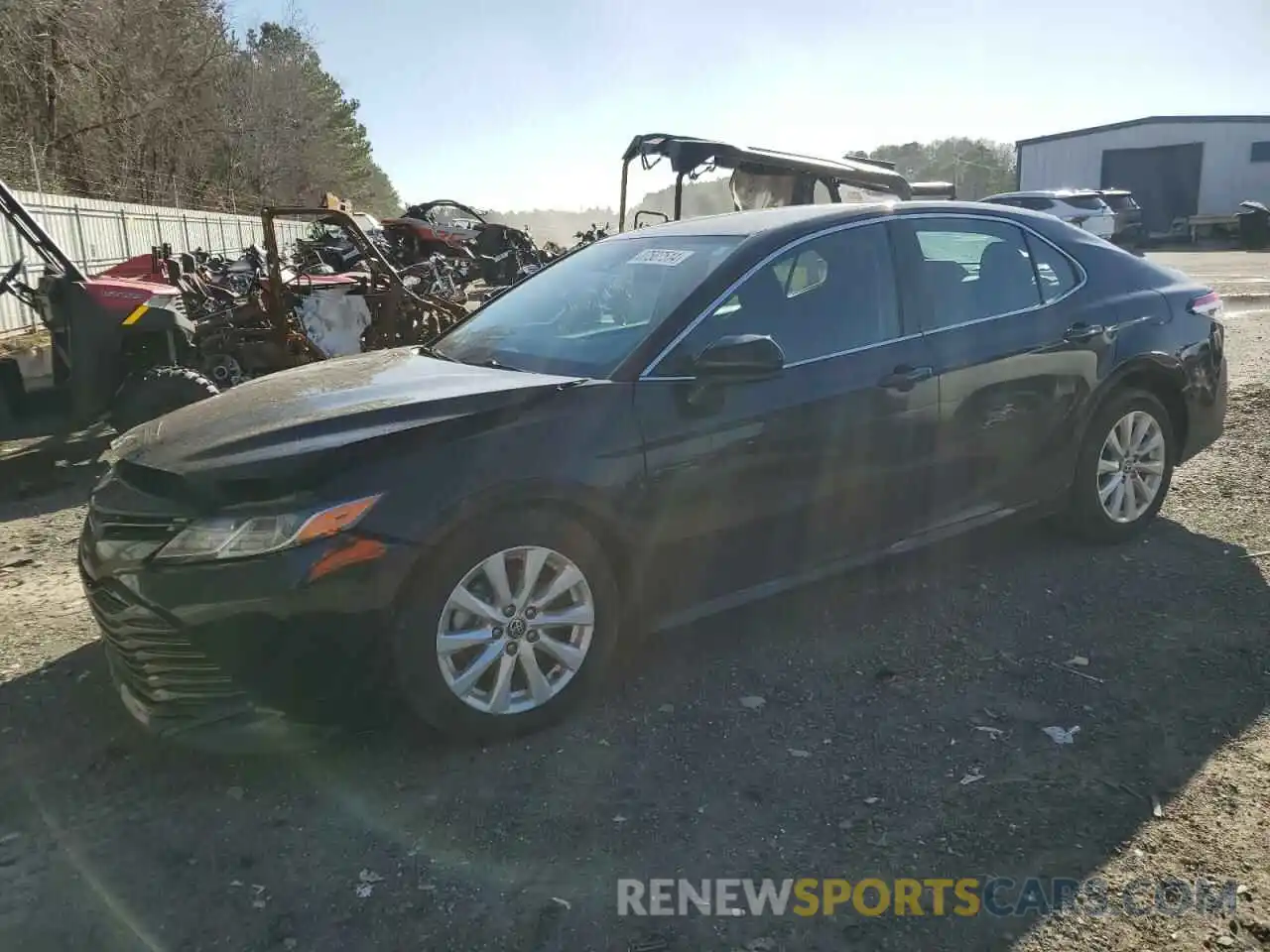 1 Photograph of a damaged car 4T1C11AK9LU362997 TOYOTA CAMRY 2020