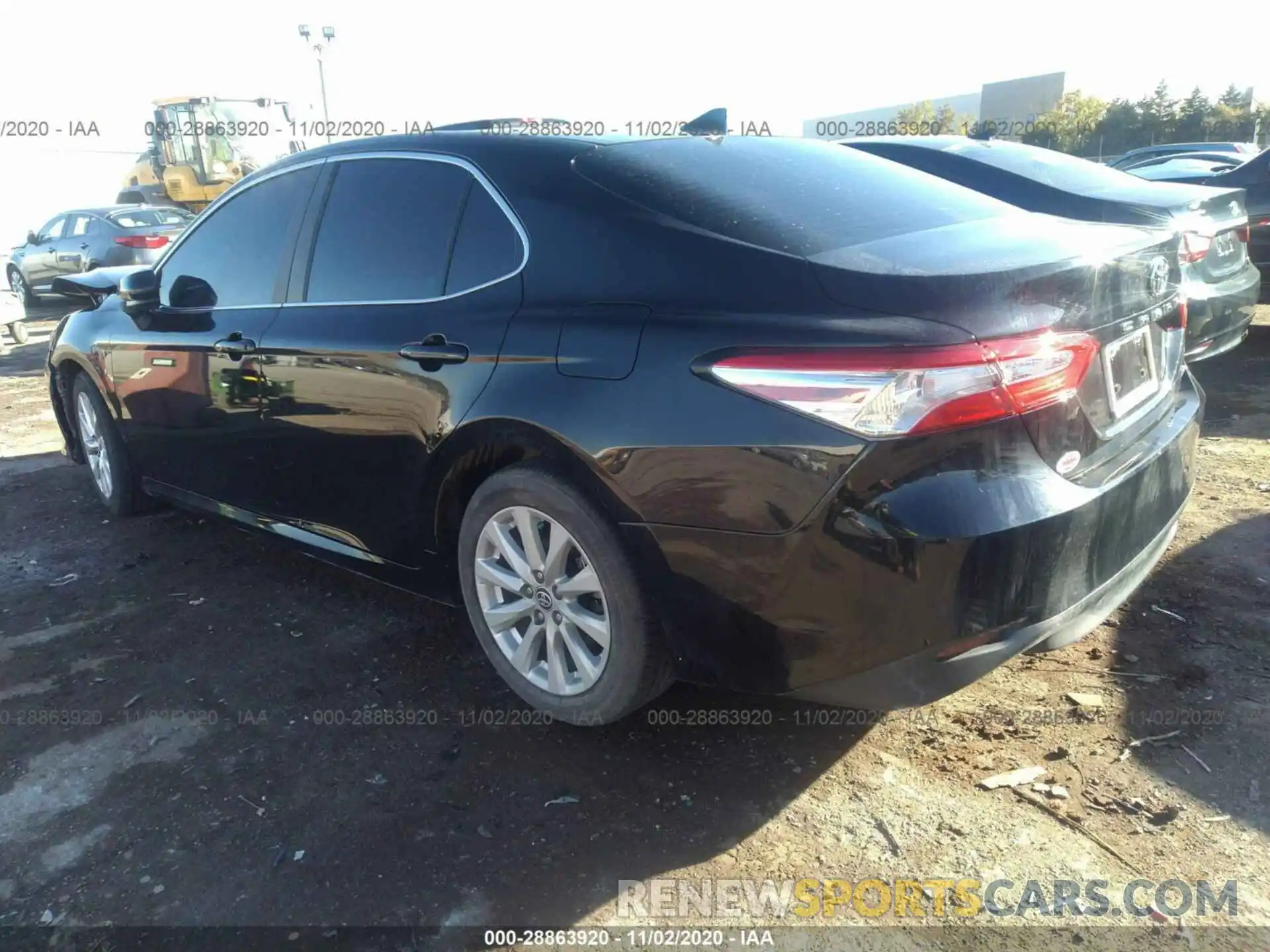 3 Photograph of a damaged car 4T1C11AK9LU365544 TOYOTA CAMRY 2020