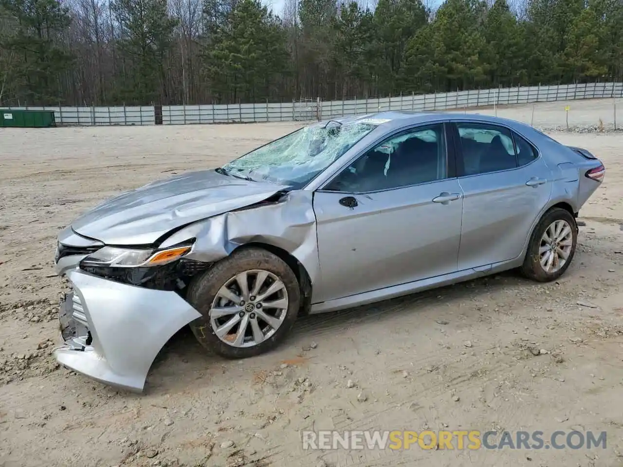 1 Photograph of a damaged car 4T1C11AK9LU365589 TOYOTA CAMRY 2020