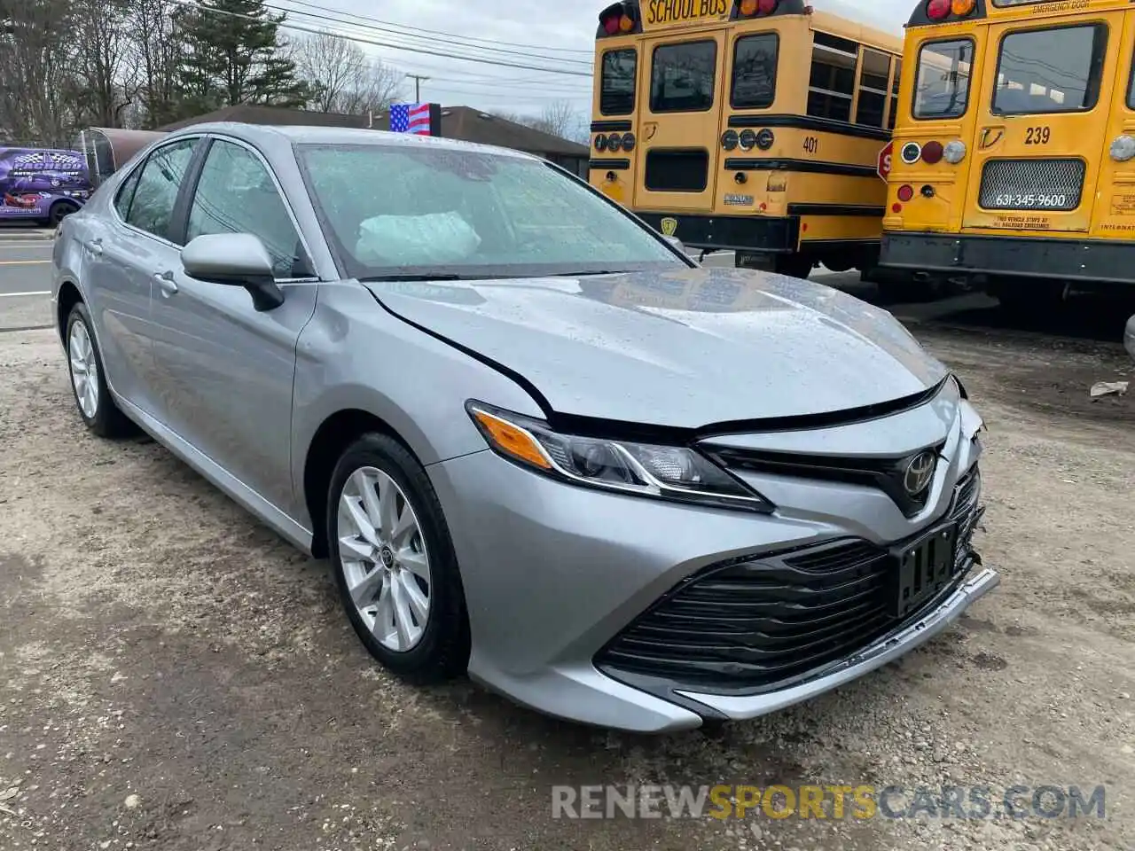 1 Photograph of a damaged car 4T1C11AK9LU365835 TOYOTA CAMRY 2020