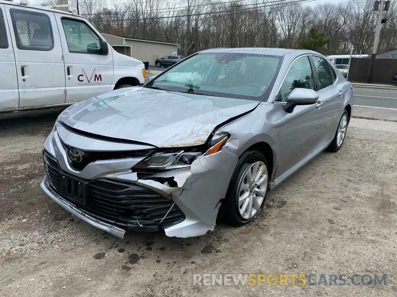 2 Photograph of a damaged car 4T1C11AK9LU365835 TOYOTA CAMRY 2020