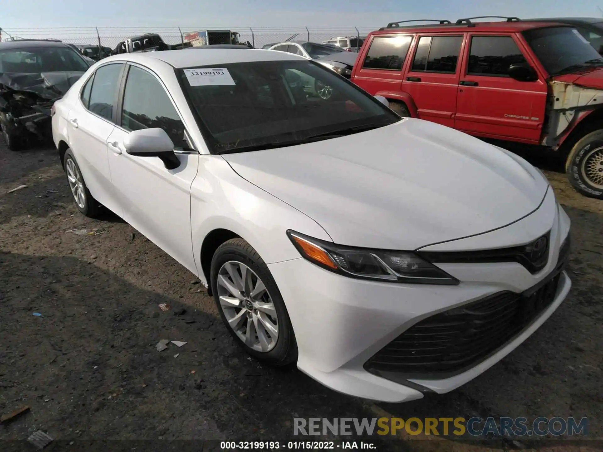 1 Photograph of a damaged car 4T1C11AK9LU368248 TOYOTA CAMRY 2020