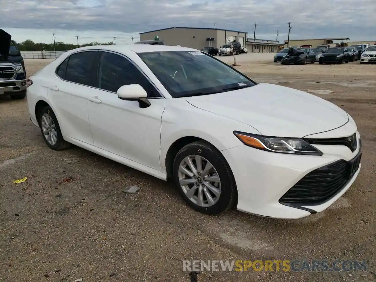 1 Photograph of a damaged car 4T1C11AK9LU368654 TOYOTA CAMRY 2020