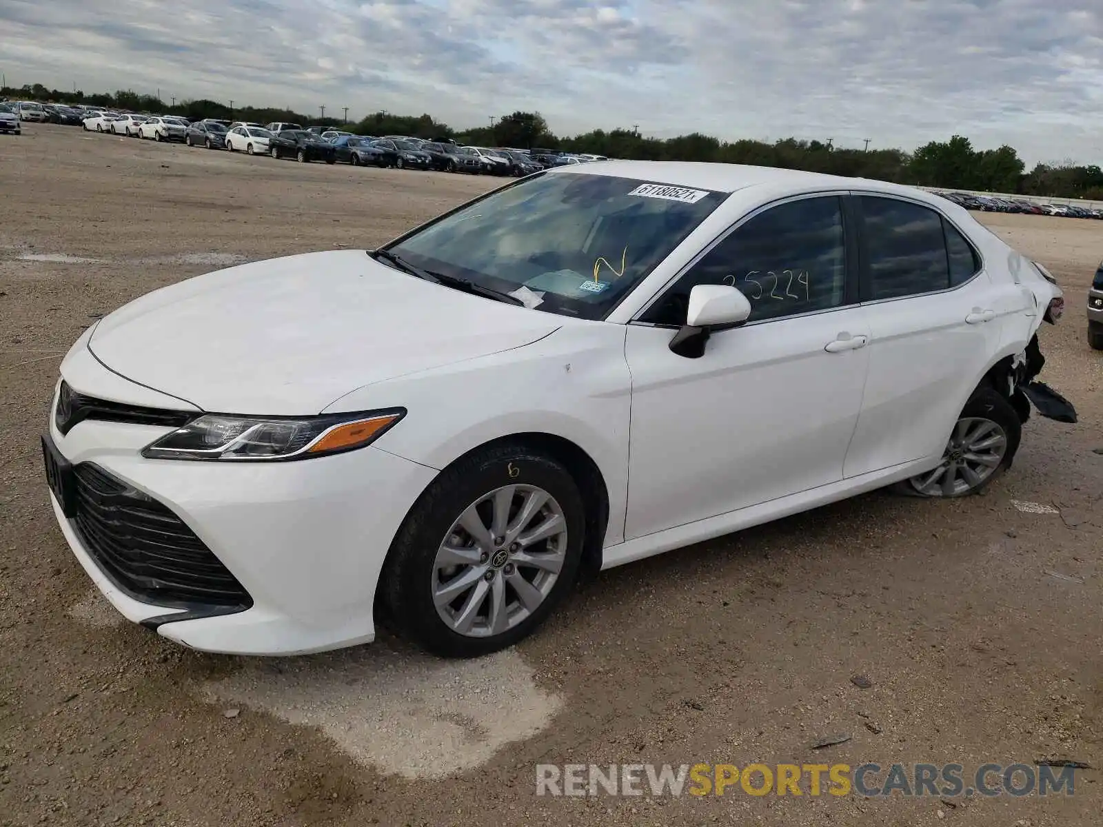 2 Photograph of a damaged car 4T1C11AK9LU368654 TOYOTA CAMRY 2020