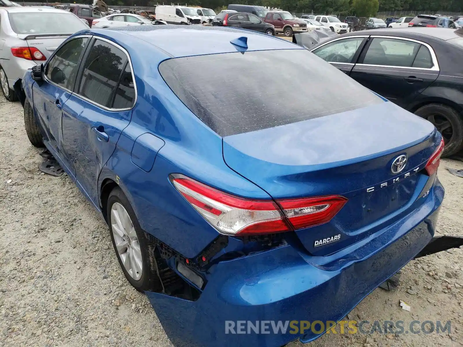 3 Photograph of a damaged car 4T1C11AK9LU377905 TOYOTA CAMRY 2020