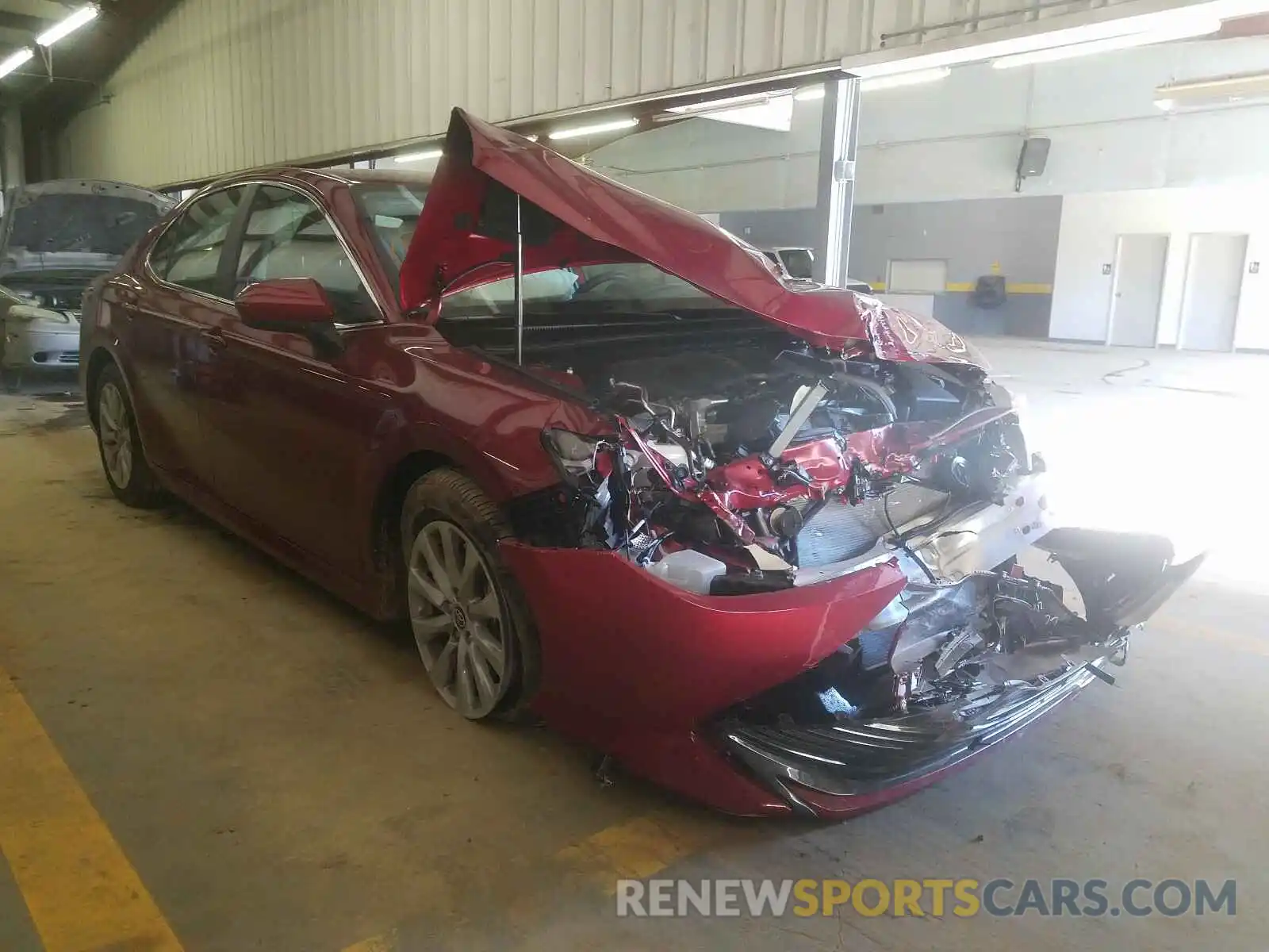 1 Photograph of a damaged car 4T1C11AK9LU378567 TOYOTA CAMRY 2020