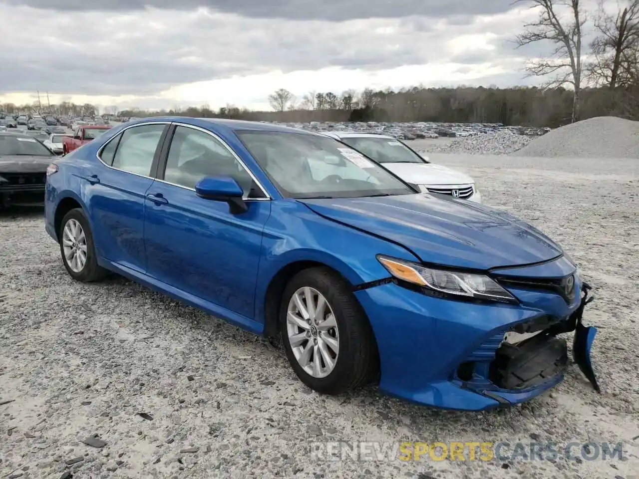 1 Photograph of a damaged car 4T1C11AK9LU379069 TOYOTA CAMRY 2020