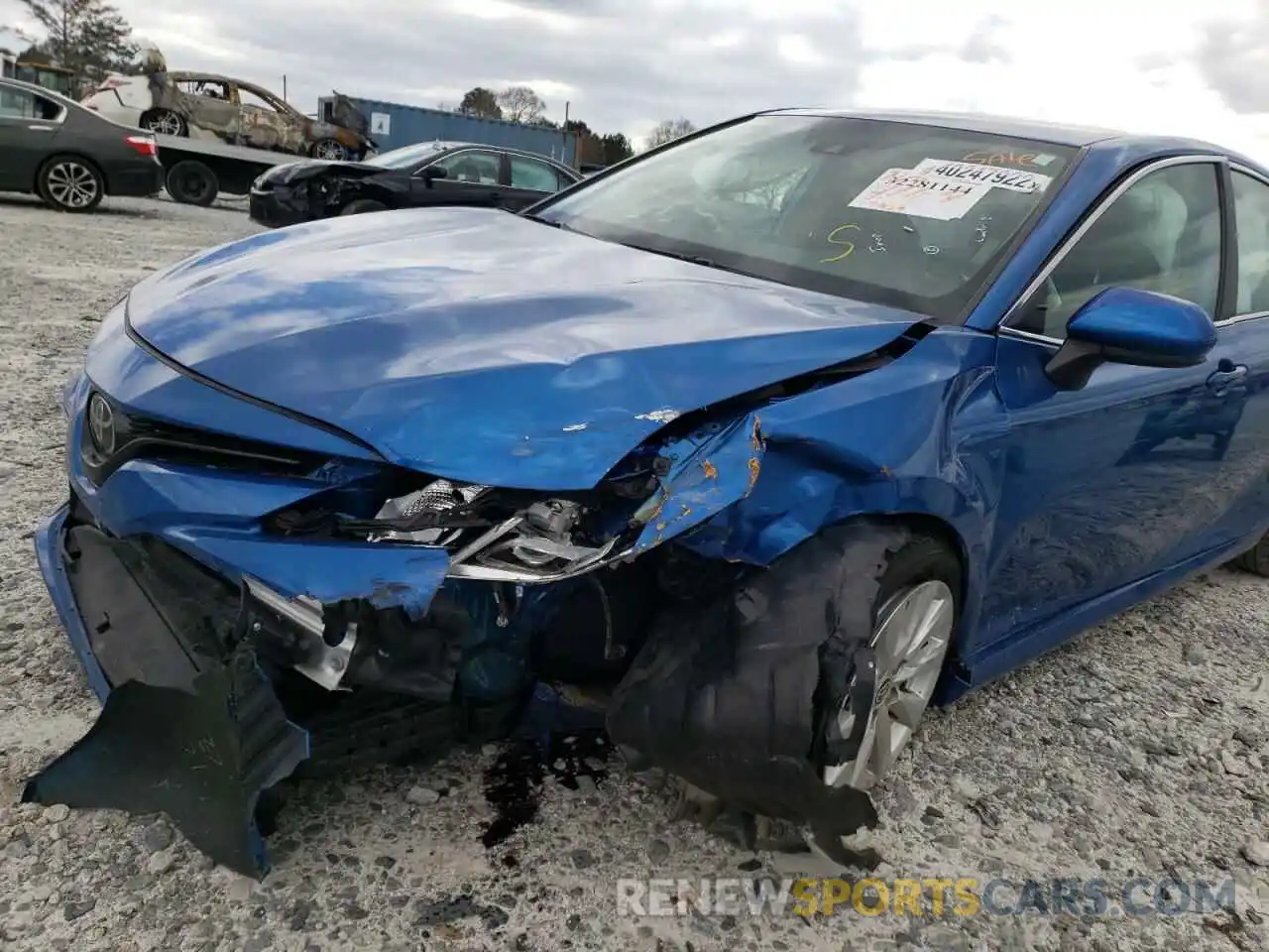 9 Photograph of a damaged car 4T1C11AK9LU379069 TOYOTA CAMRY 2020