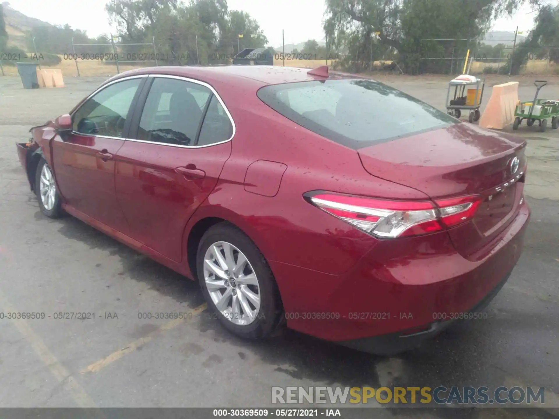 3 Photograph of a damaged car 4T1C11AK9LU379346 TOYOTA CAMRY 2020