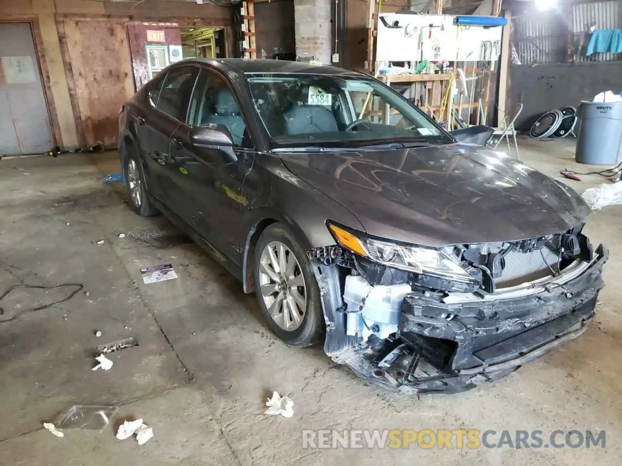 1 Photograph of a damaged car 4T1C11AK9LU393845 TOYOTA CAMRY 2020