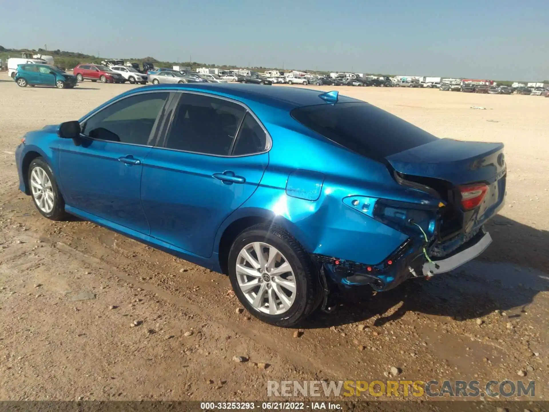 3 Photograph of a damaged car 4T1C11AK9LU396275 TOYOTA CAMRY 2020