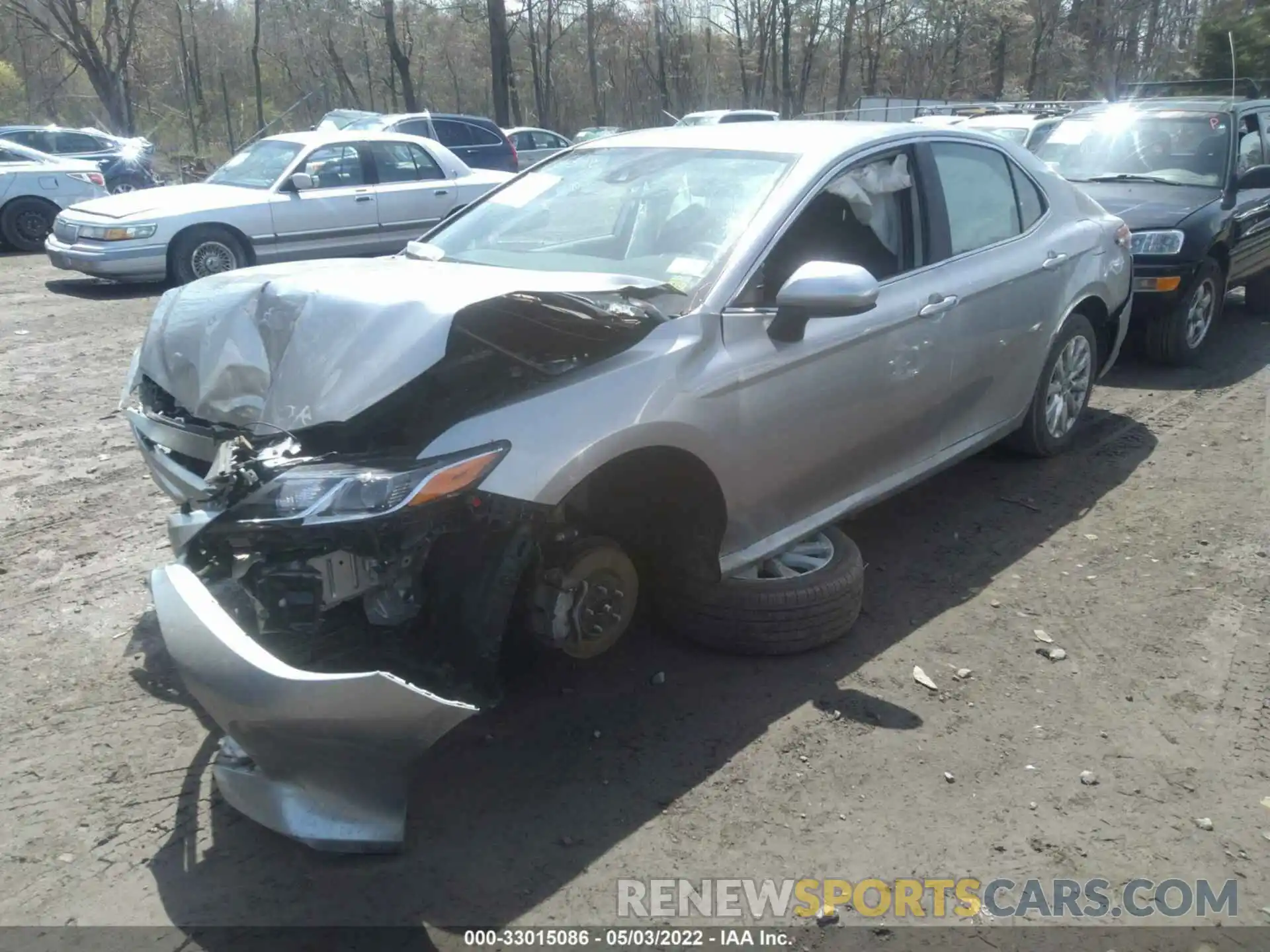 2 Photograph of a damaged car 4T1C11AK9LU501378 TOYOTA CAMRY 2020